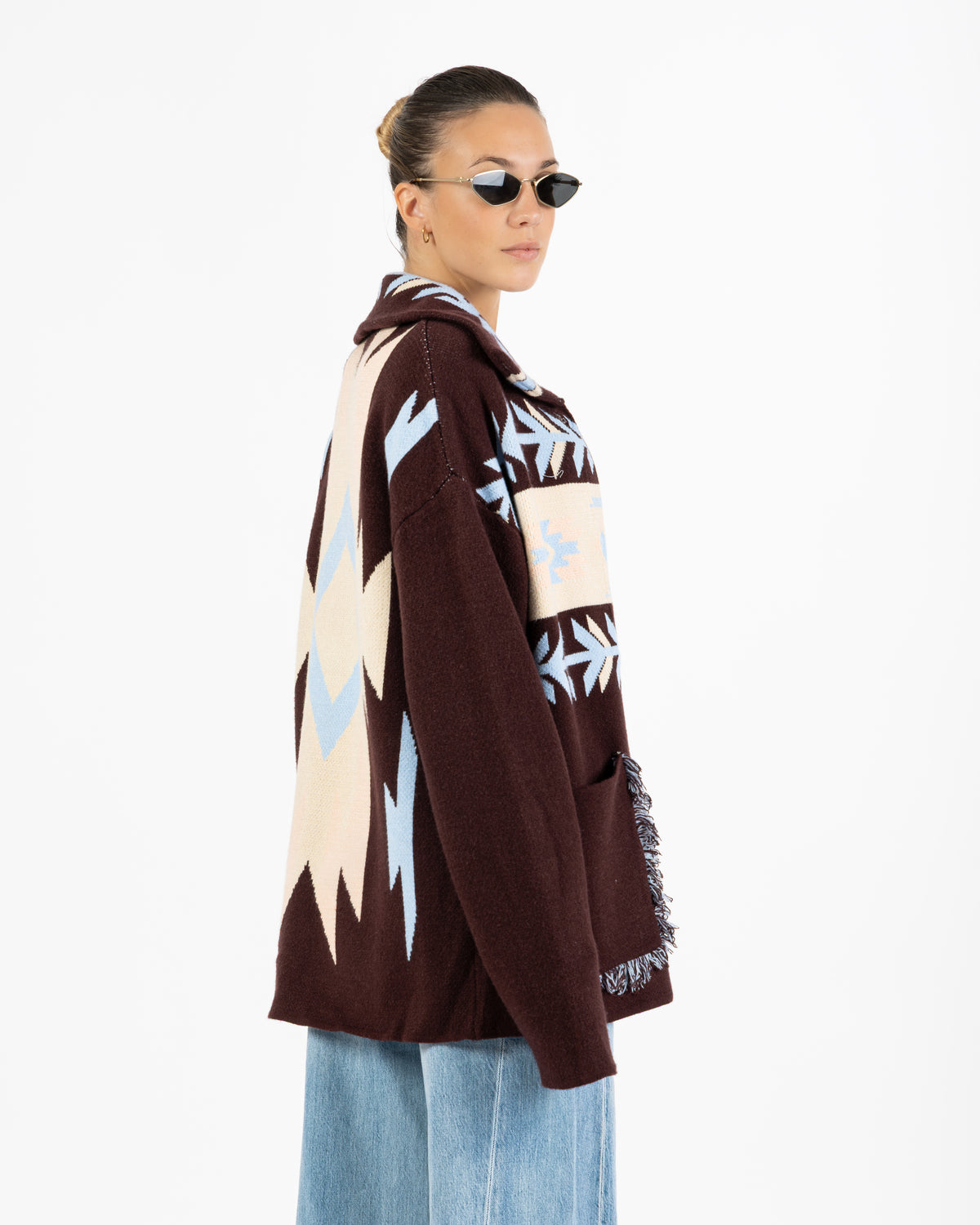 Cardigan Aspen marrone