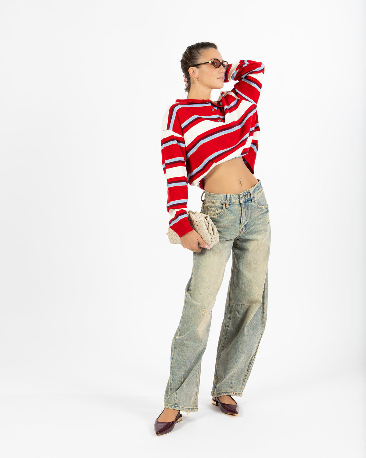 Jeans chiaro balloon