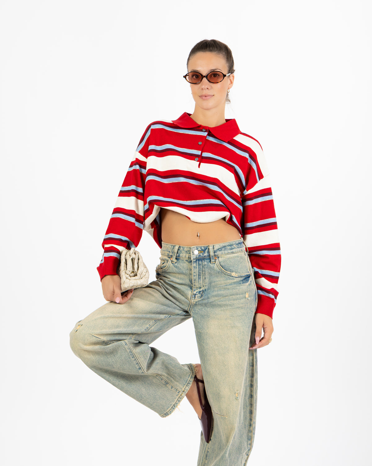 Jeans chiaro balloon