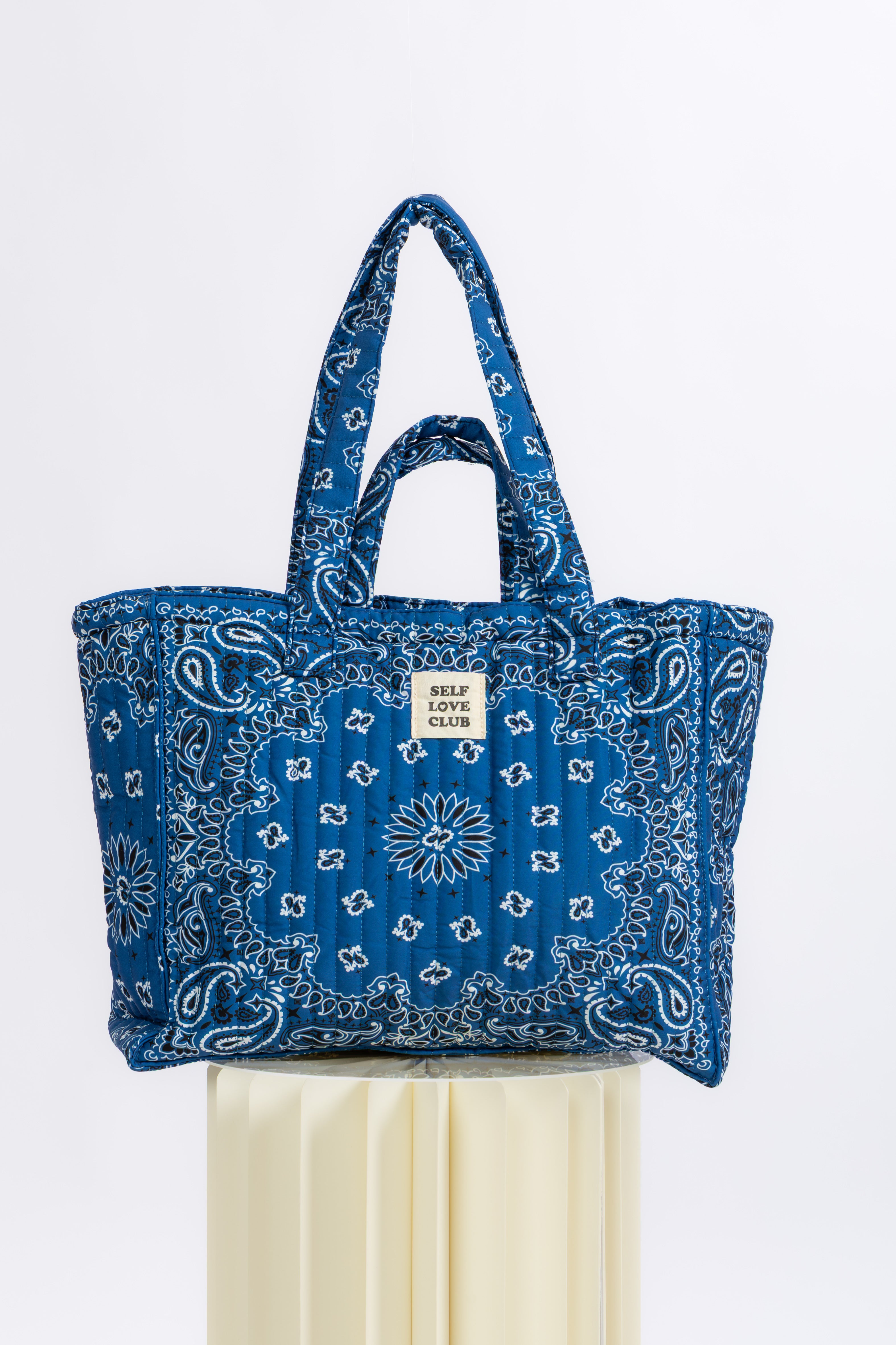 Borsa bandana blu