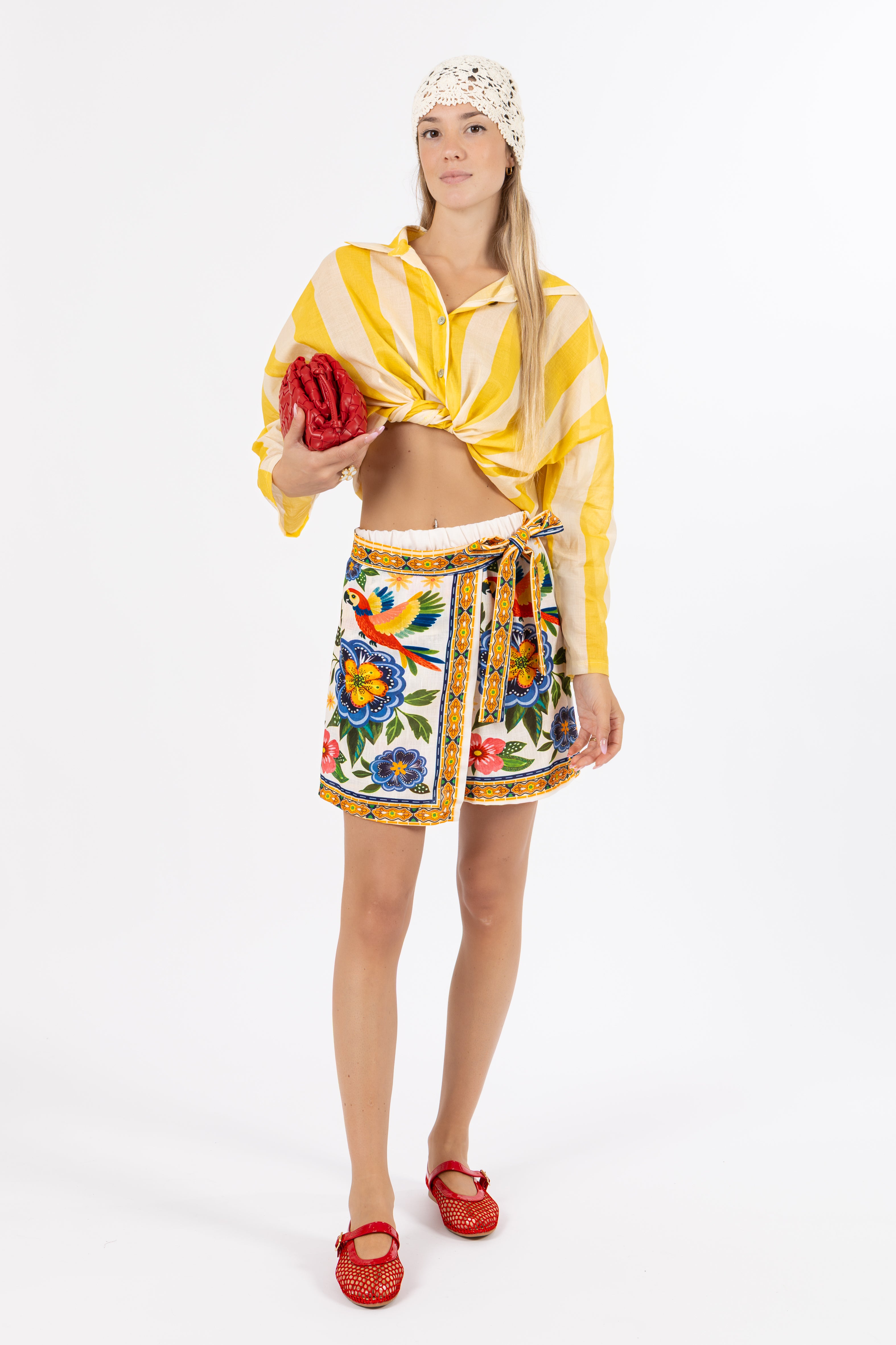 Gonna pantaloncino Tropical