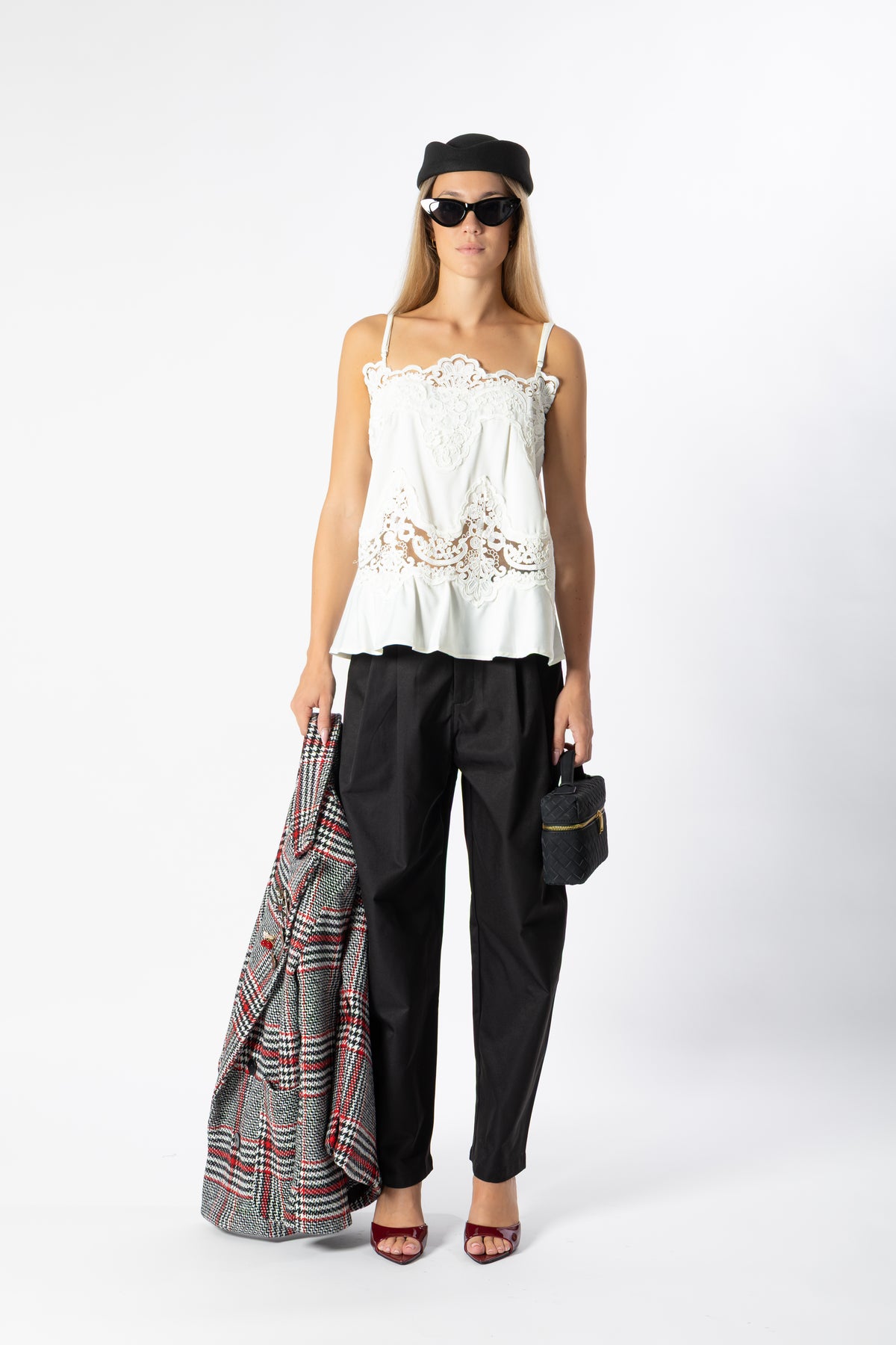 Pantalone ballon nero