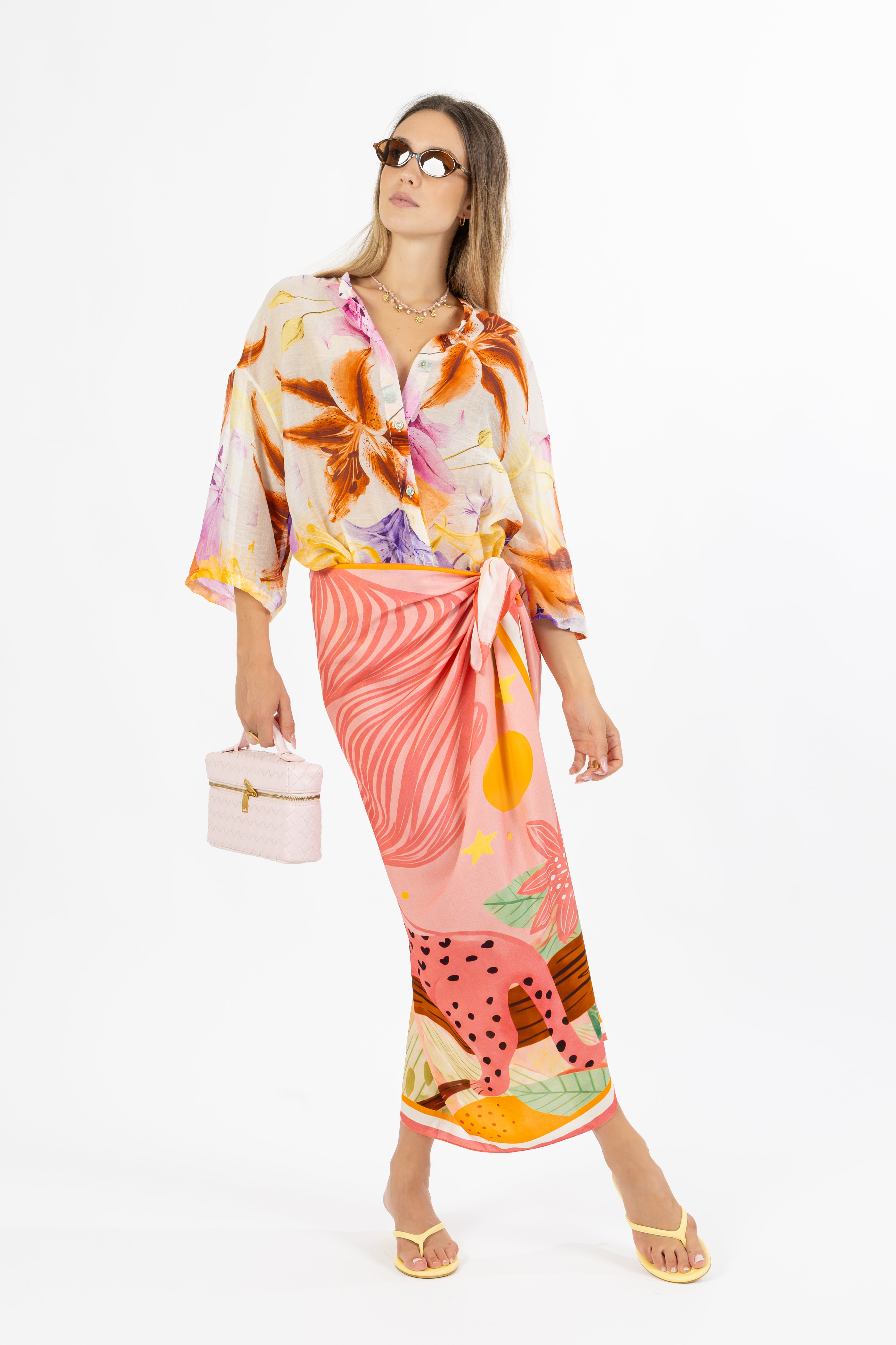 Camicia Flowers