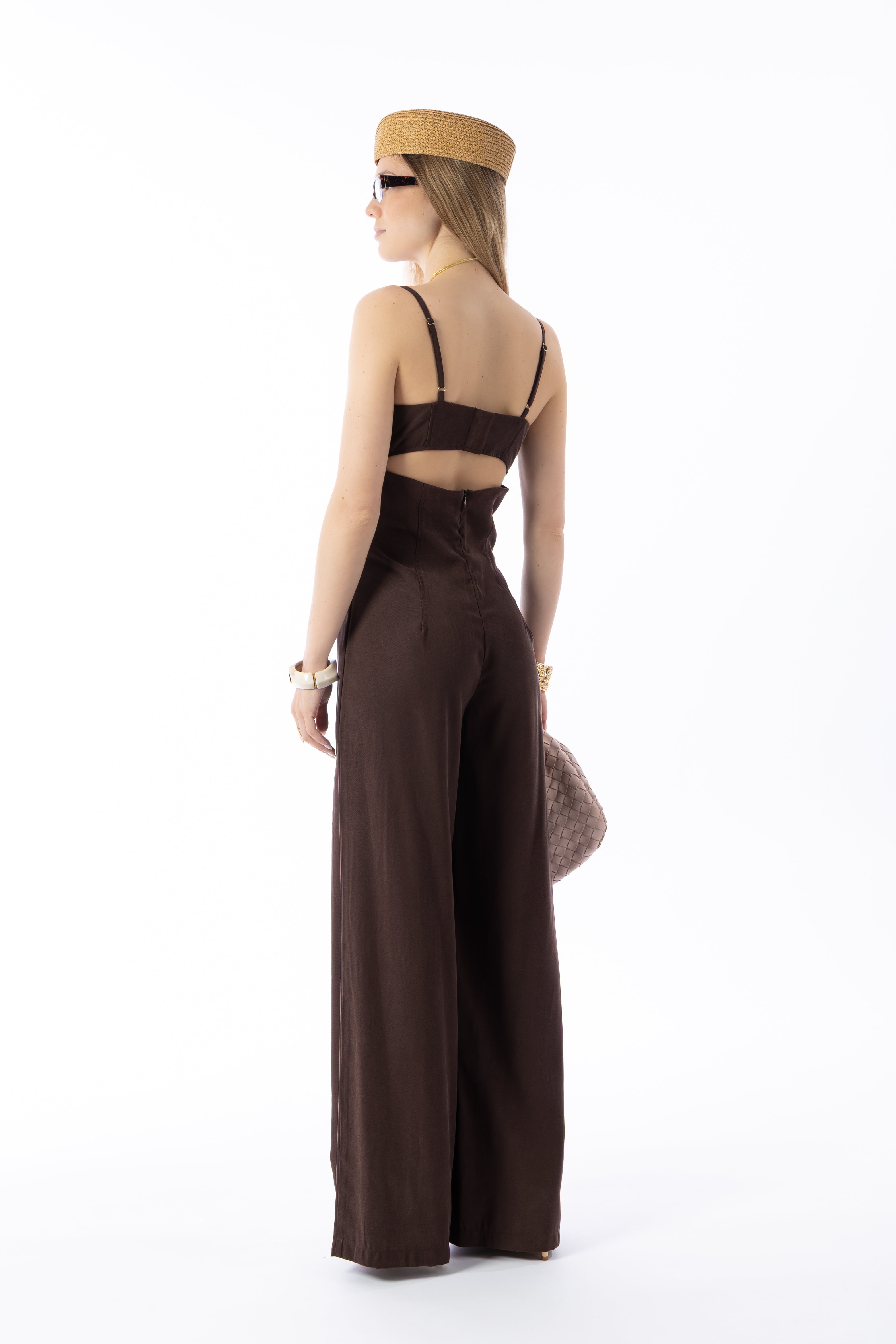 Jumpsuit cioccolato