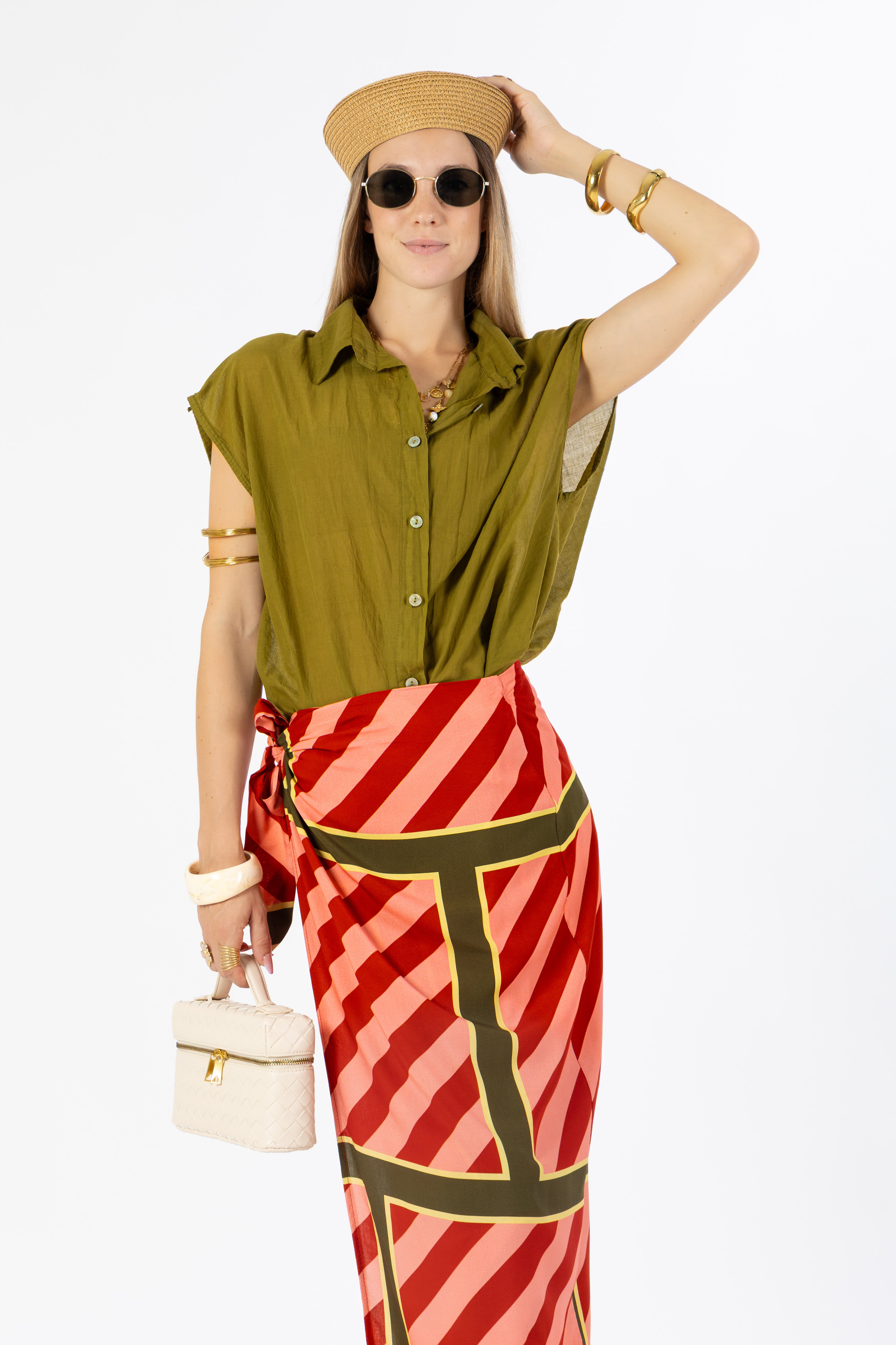 Camicia oliva