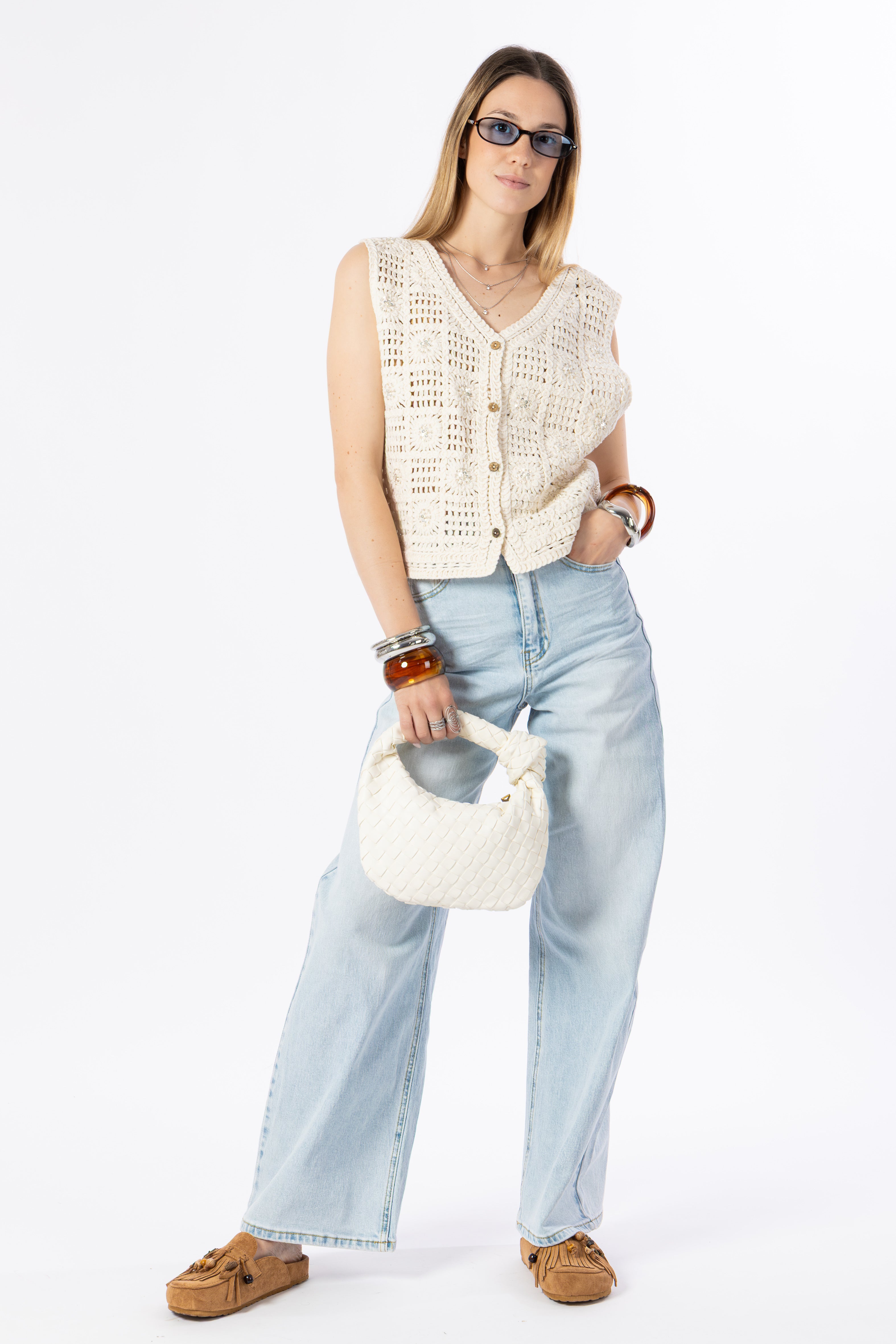 Gilet in crochet