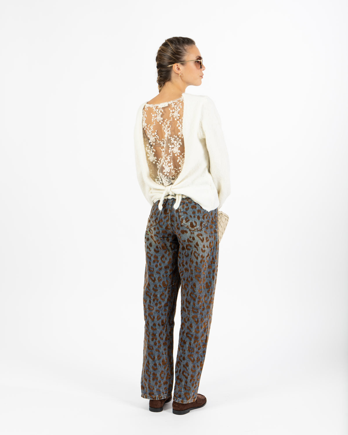 Pullover pizzo