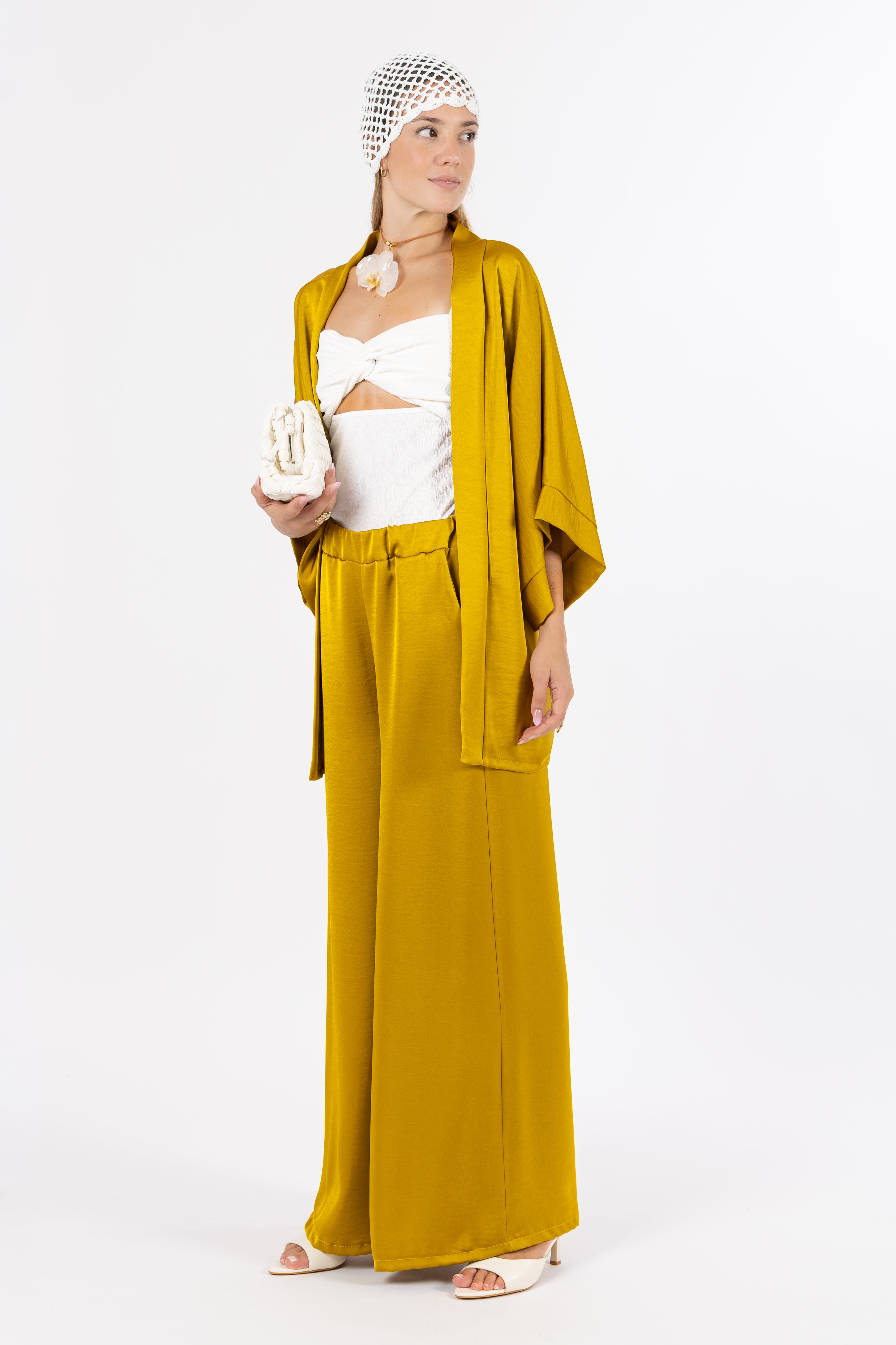 Pantalone senape