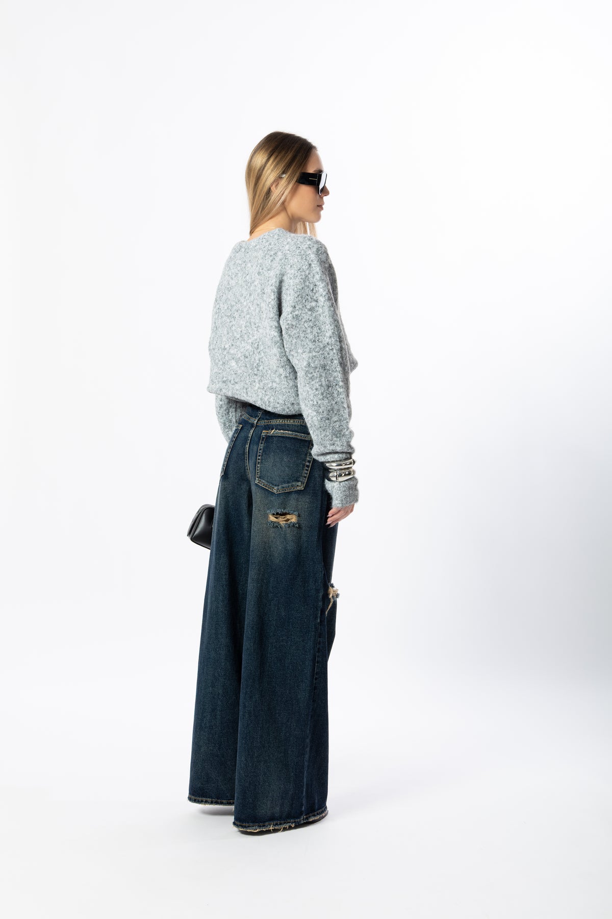 Jeans a palazzo