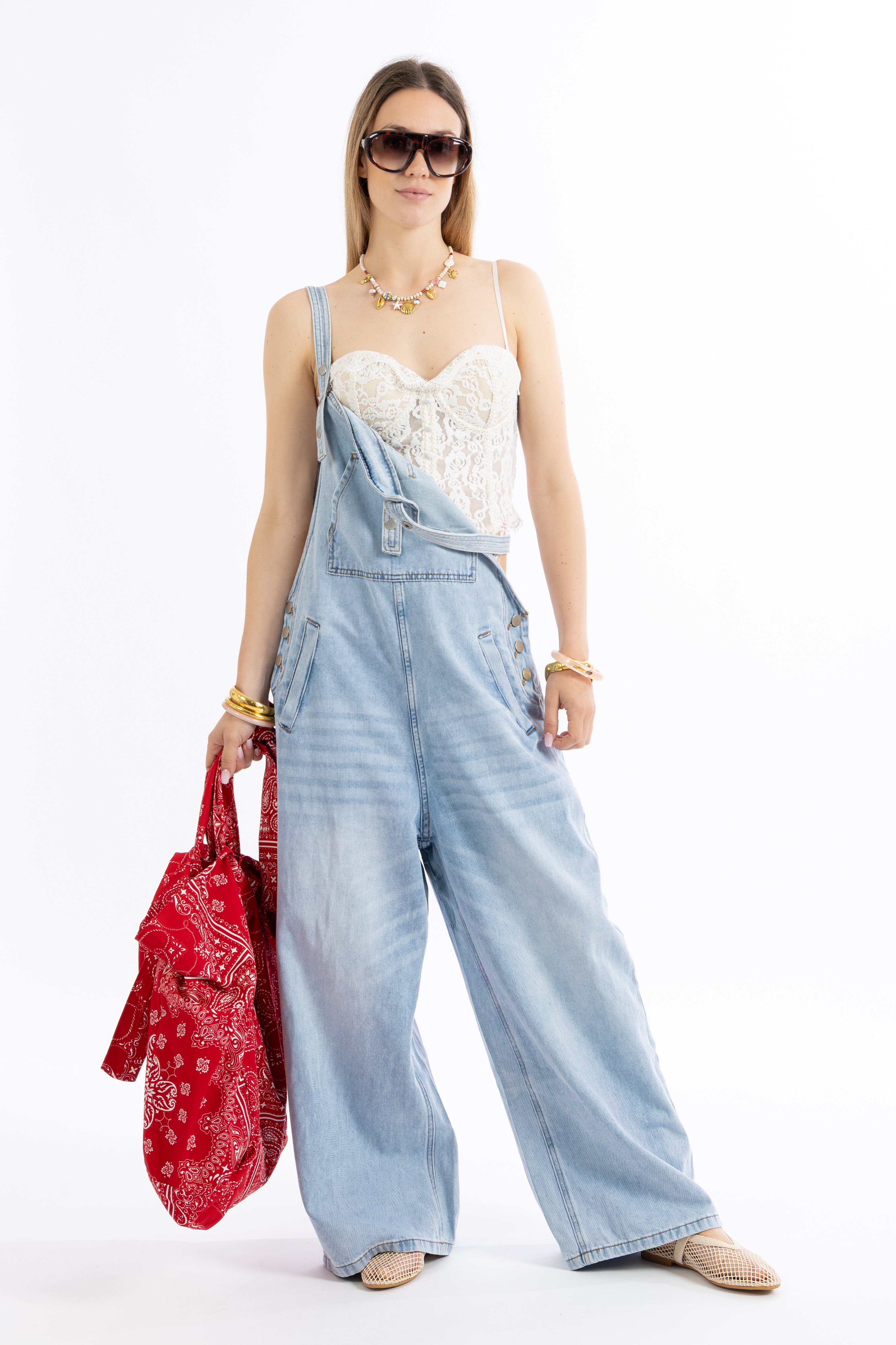 Salopette denim