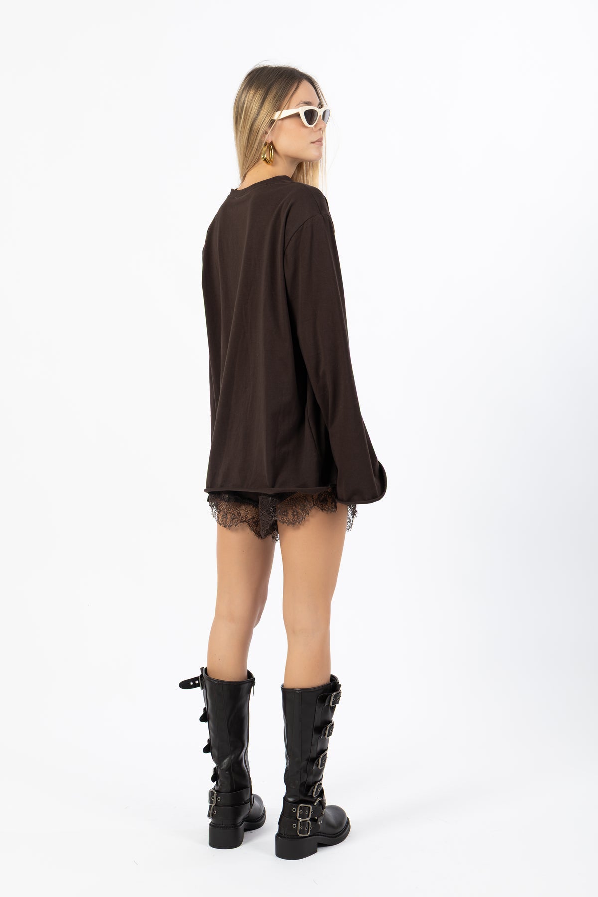Maglia over con spalline