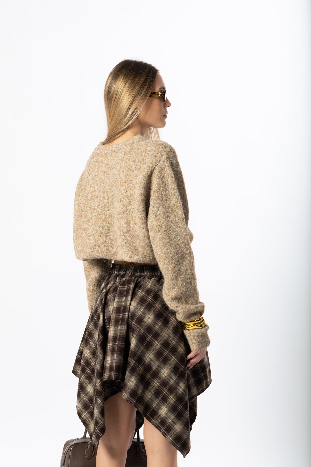 Pullover alpaca biscotto