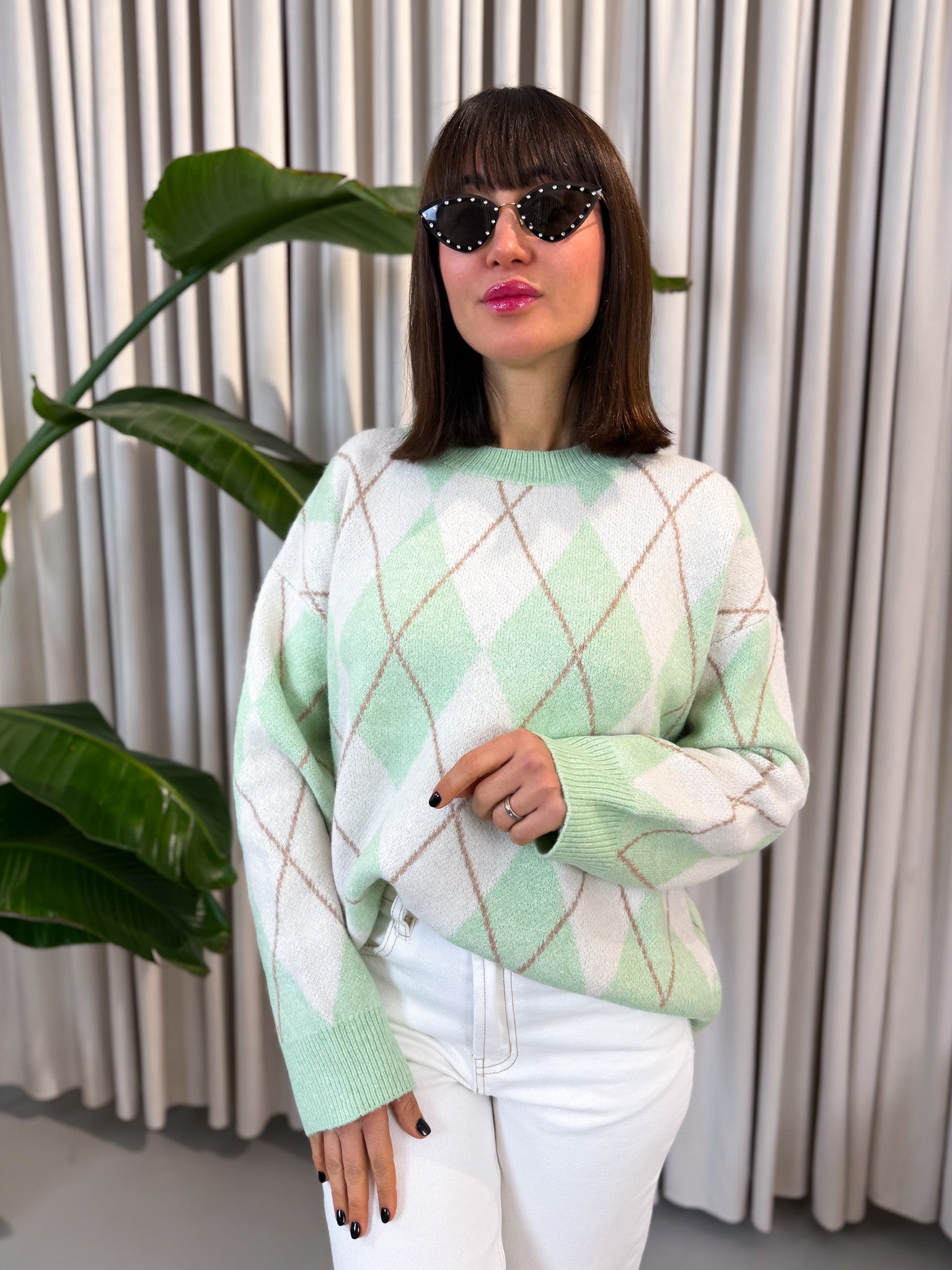 Pullover rombi Tiffany