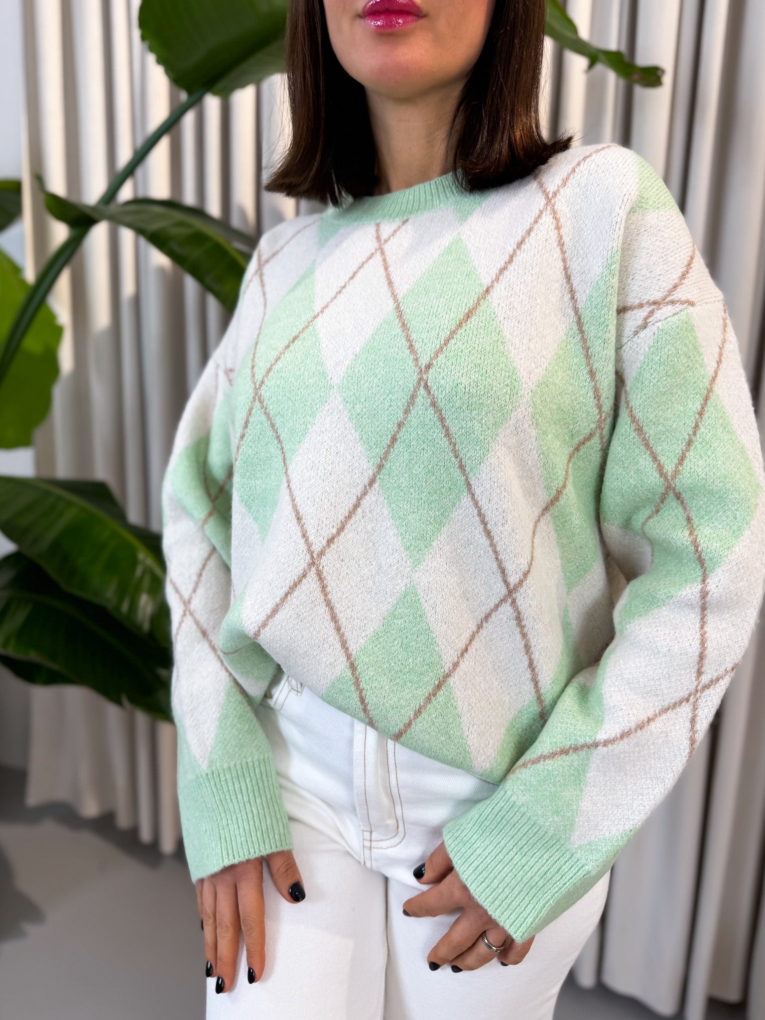 Pullover rombi Tiffany