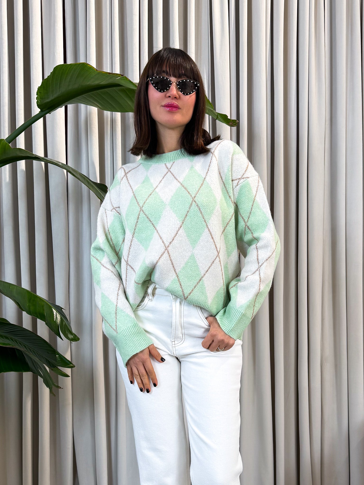 Pullover rombi Tiffany