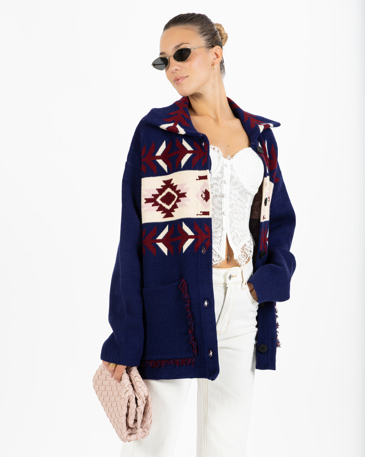 Cardigan Arizona blu