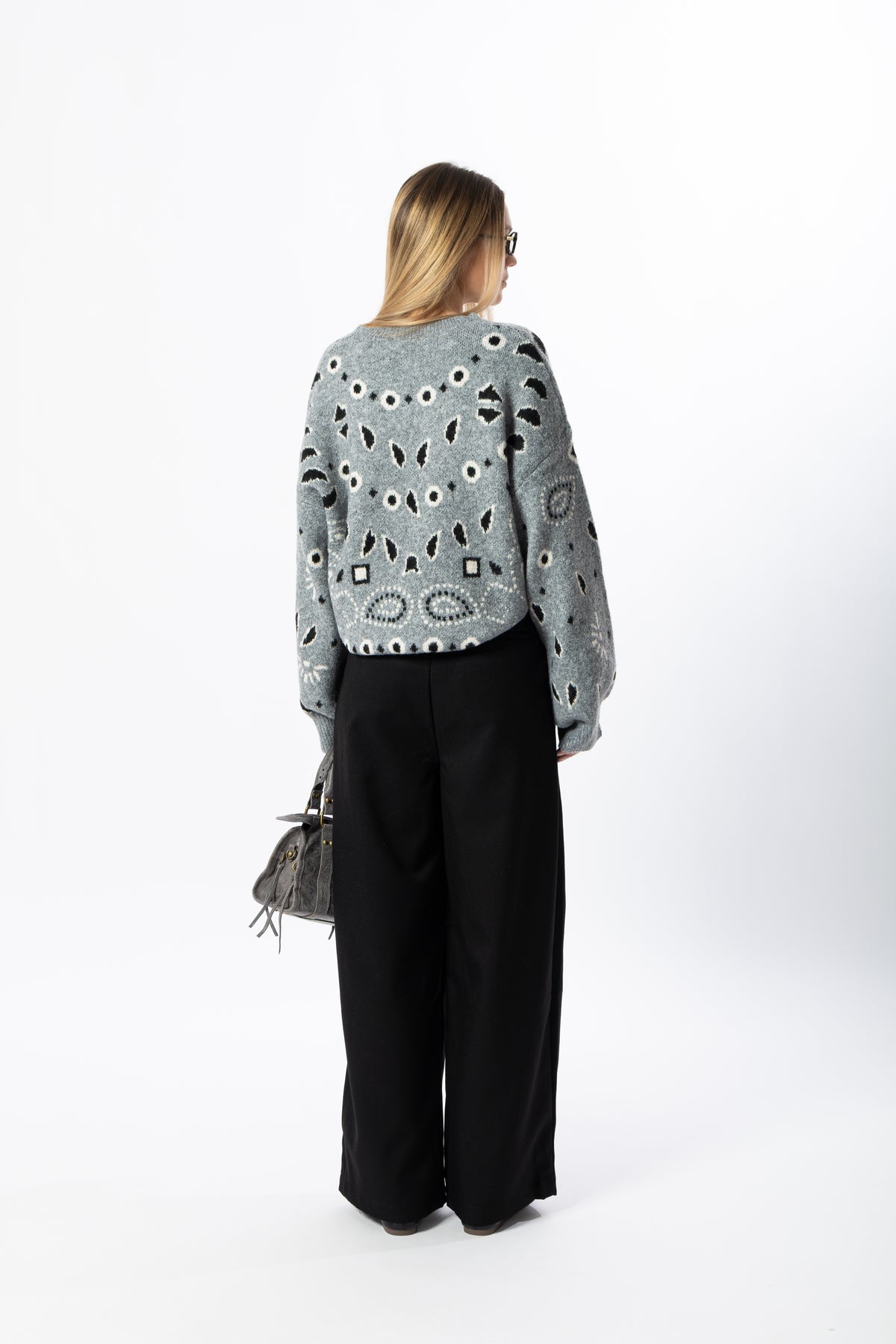 Pantalone sartoriale balloon nero