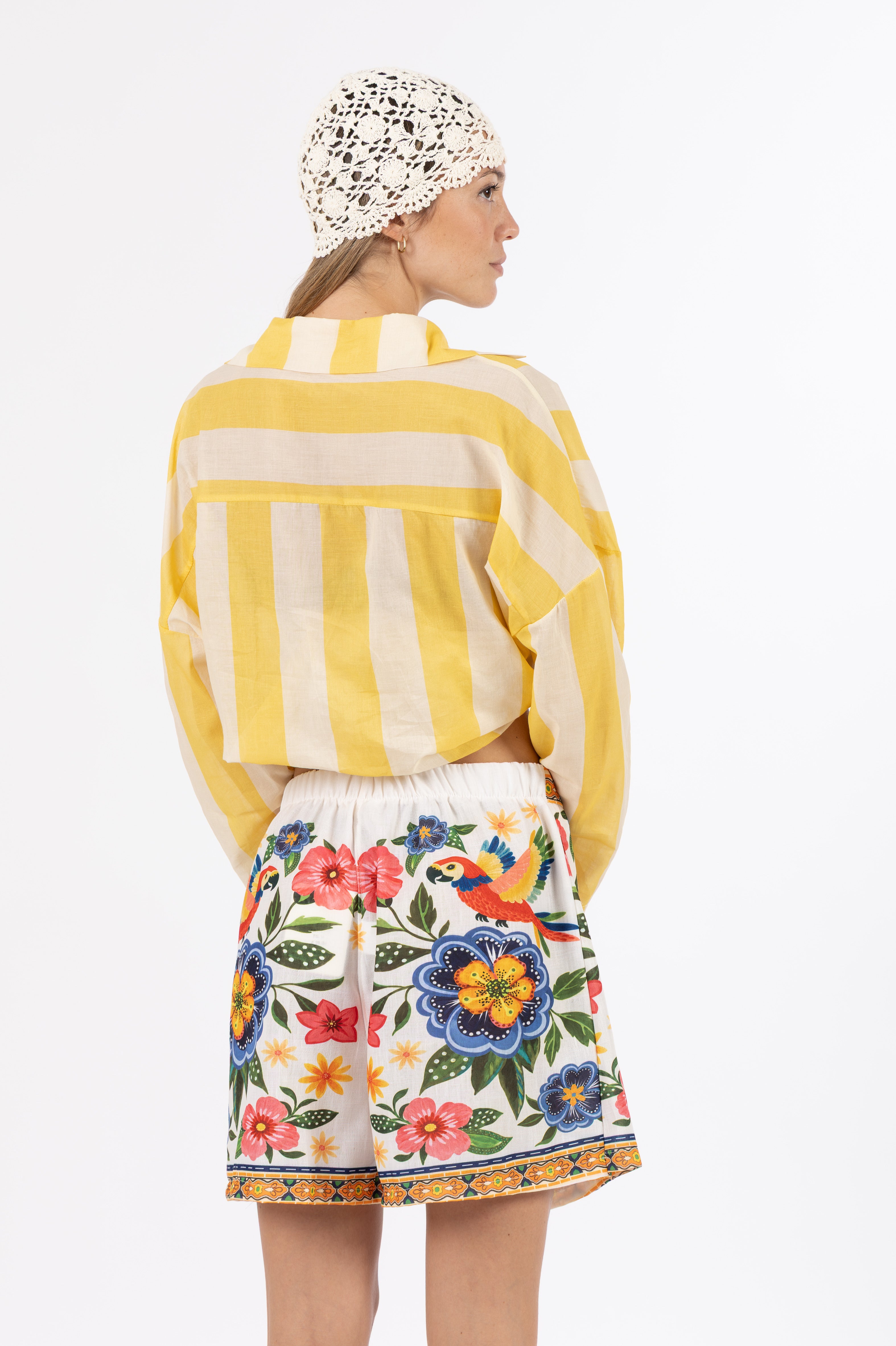 Gonna pantaloncino Tropical