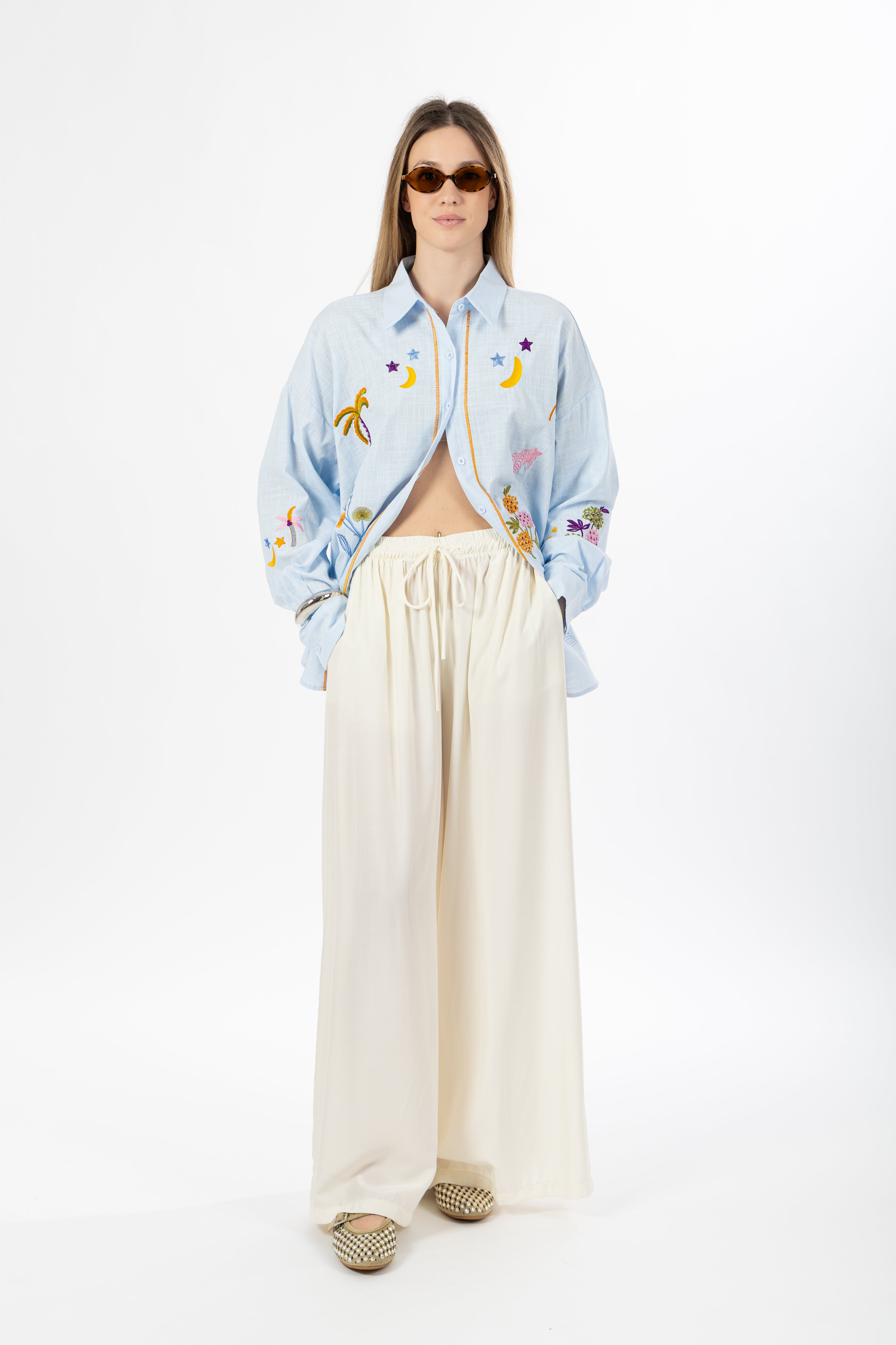 Camicia star azzurra