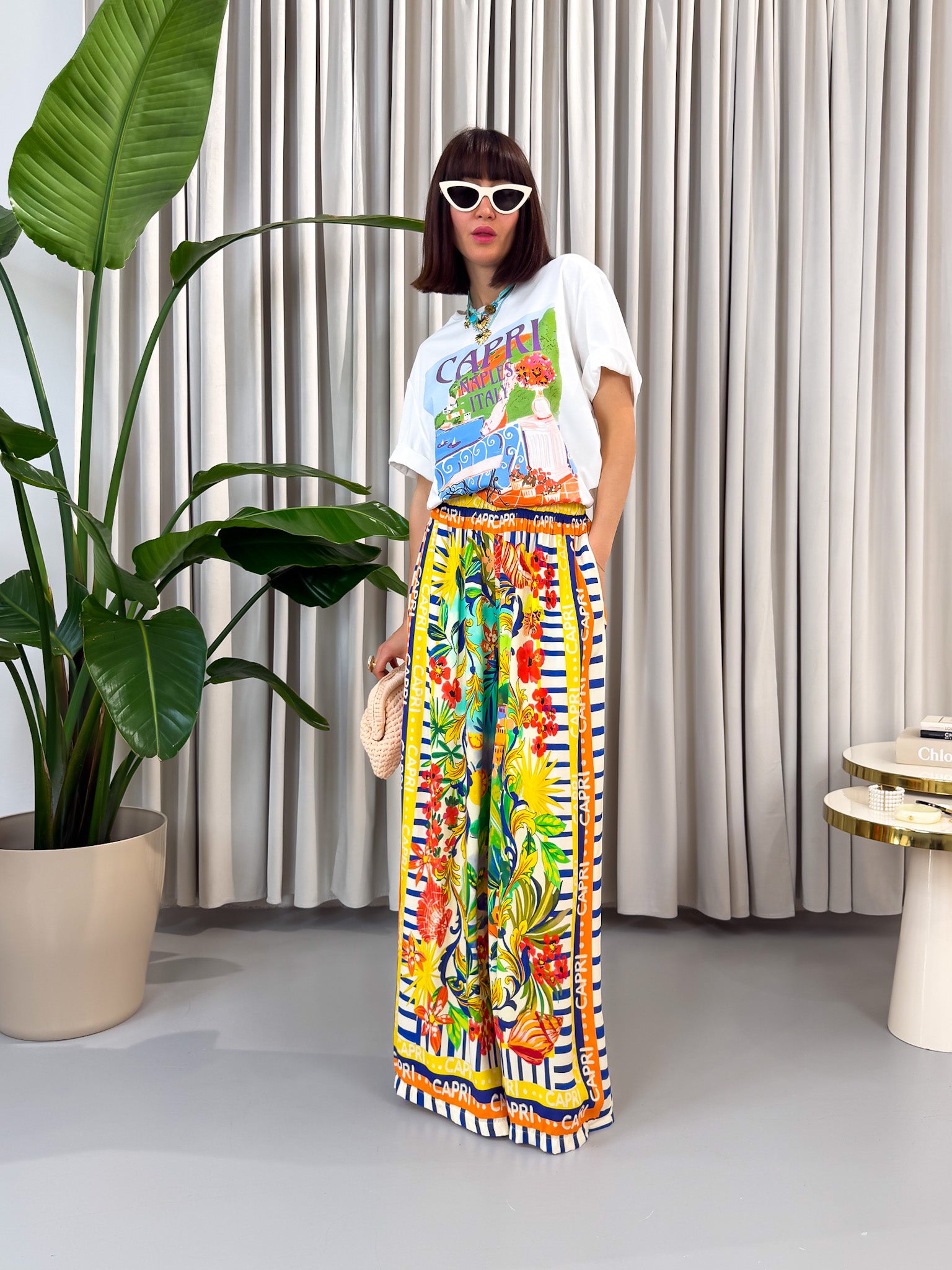 Pantaloni Capri