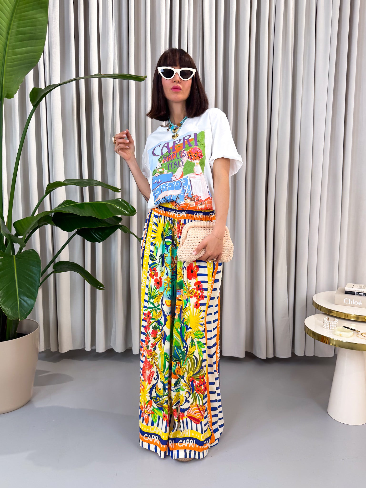 Pantaloni Capri