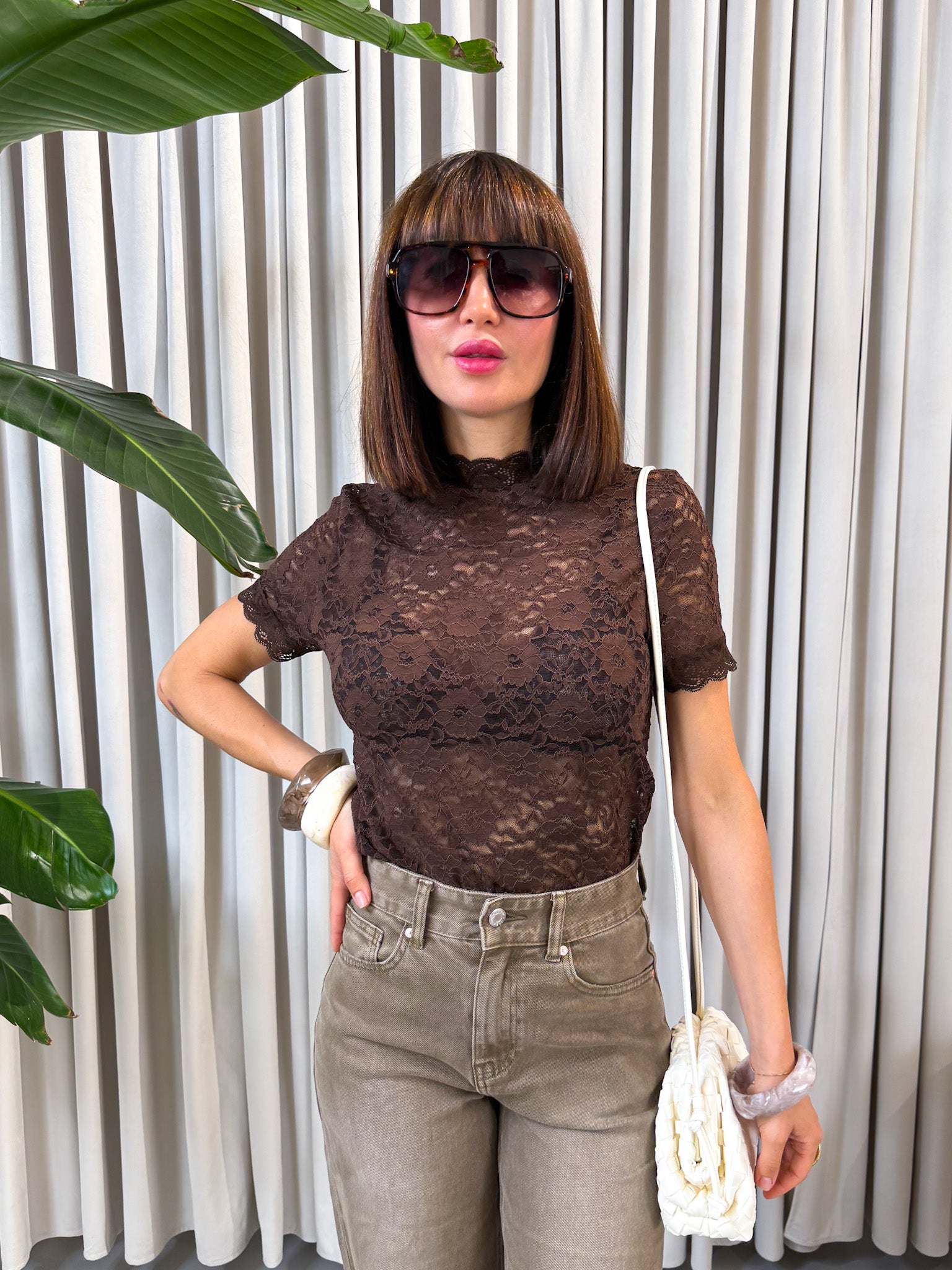 T-shirt pizzo