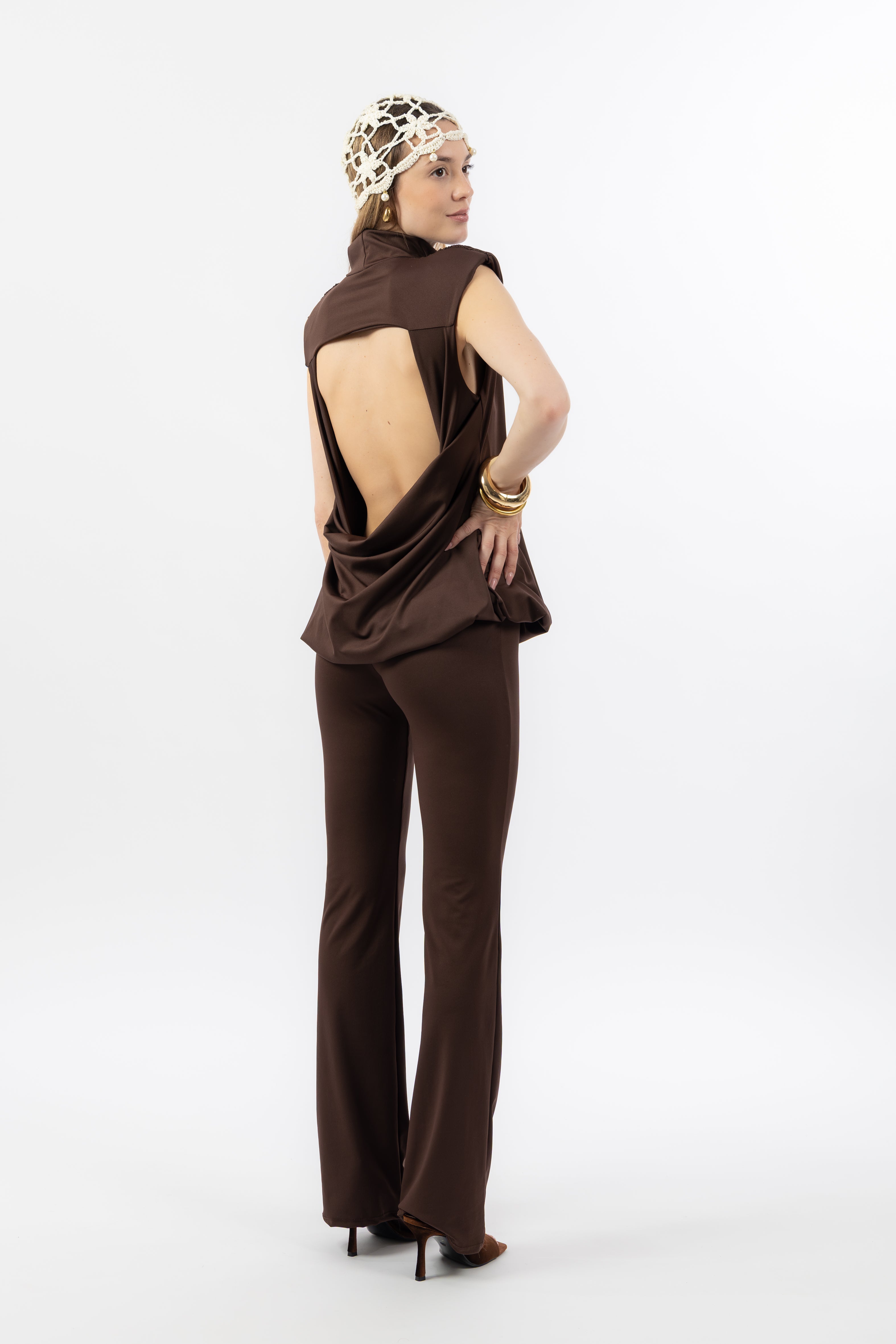 Jumpsuit cioccolato