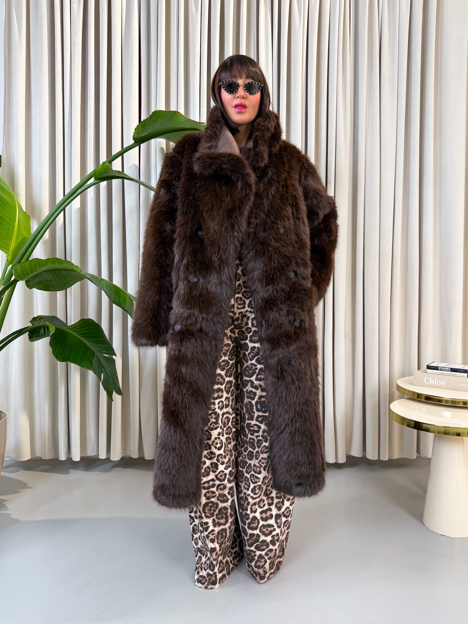 Eco montone lungo reversibile