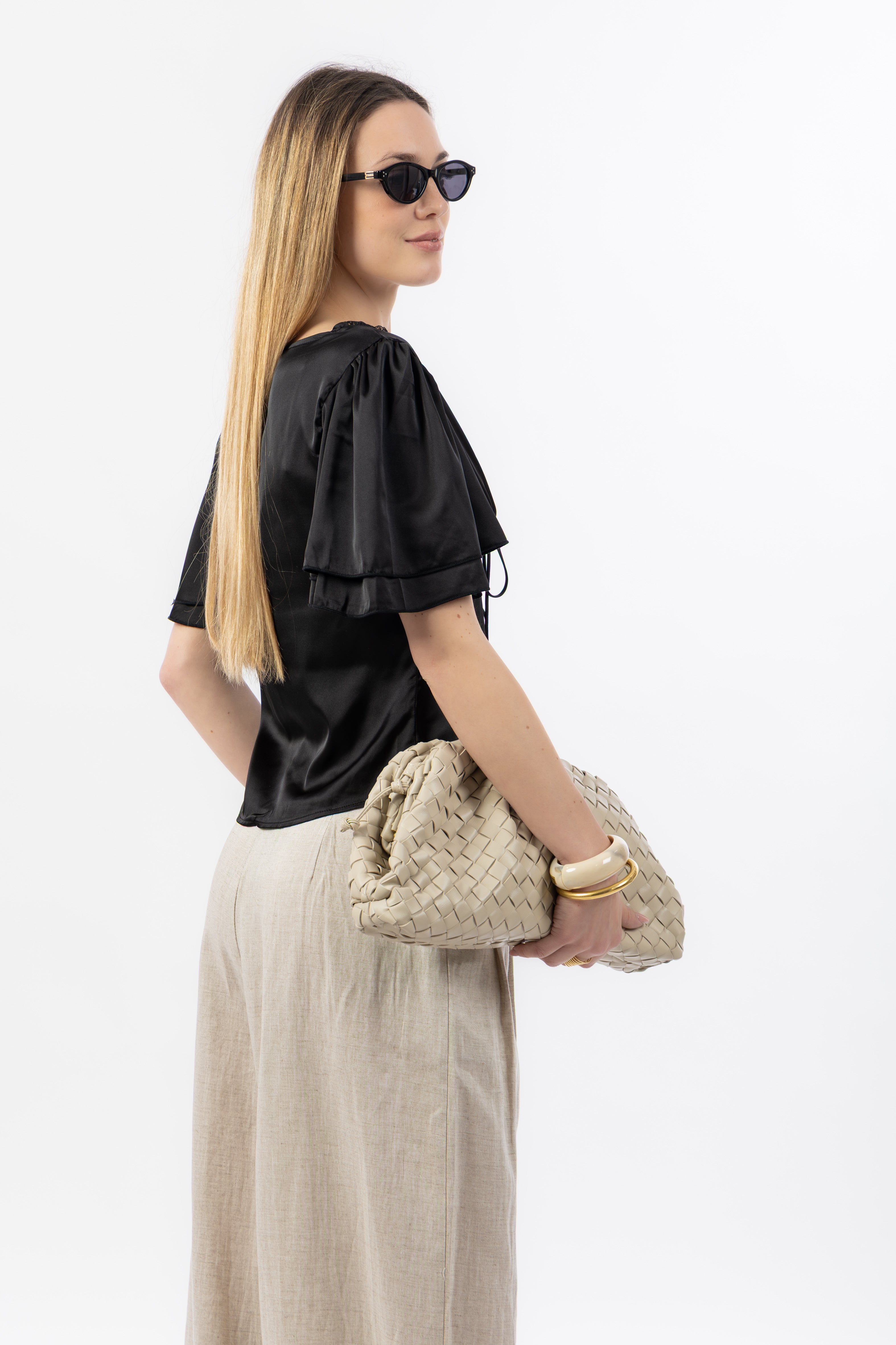 Blusa nera