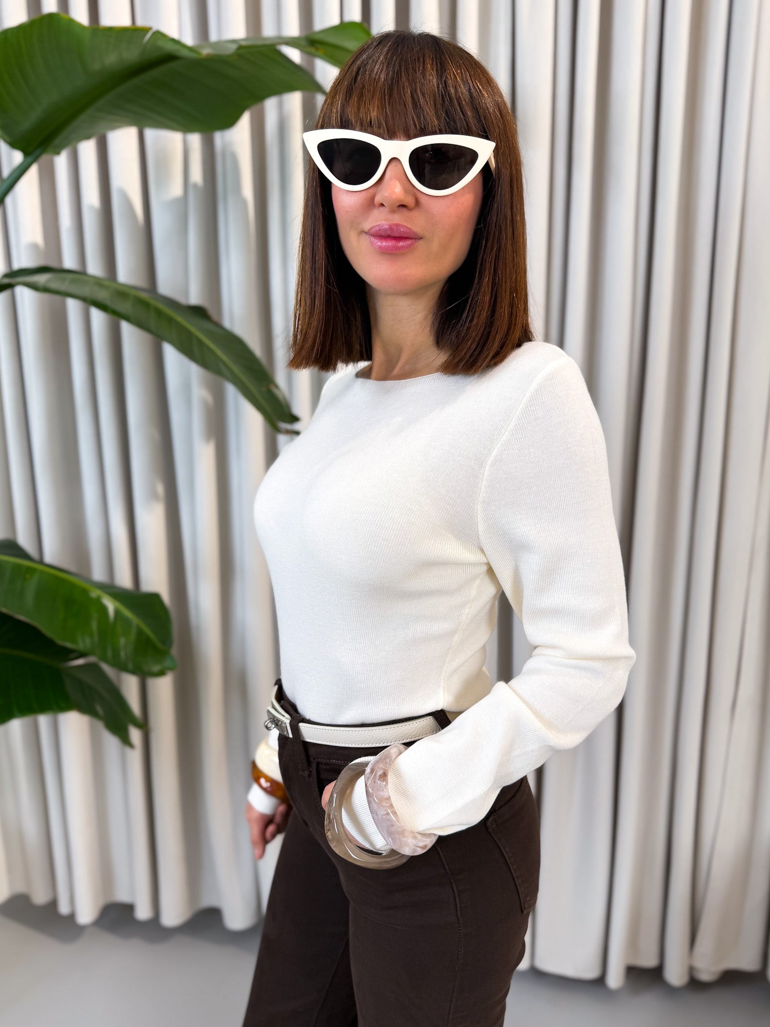 Pullover scollo a barca