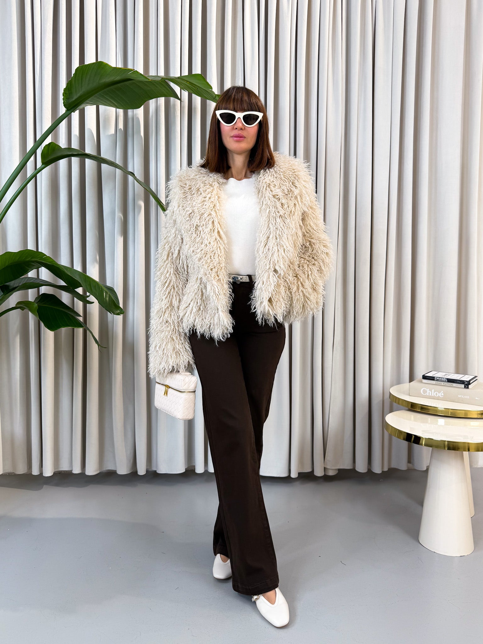 Eco- fur Mongolia burro