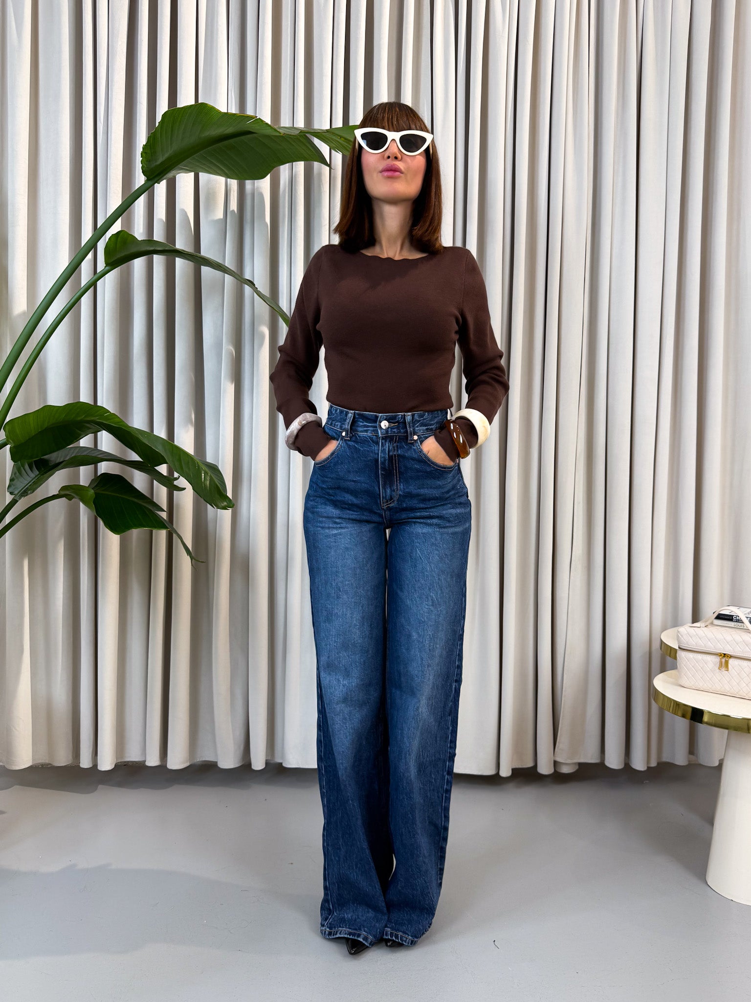 Pullover scollo a barca