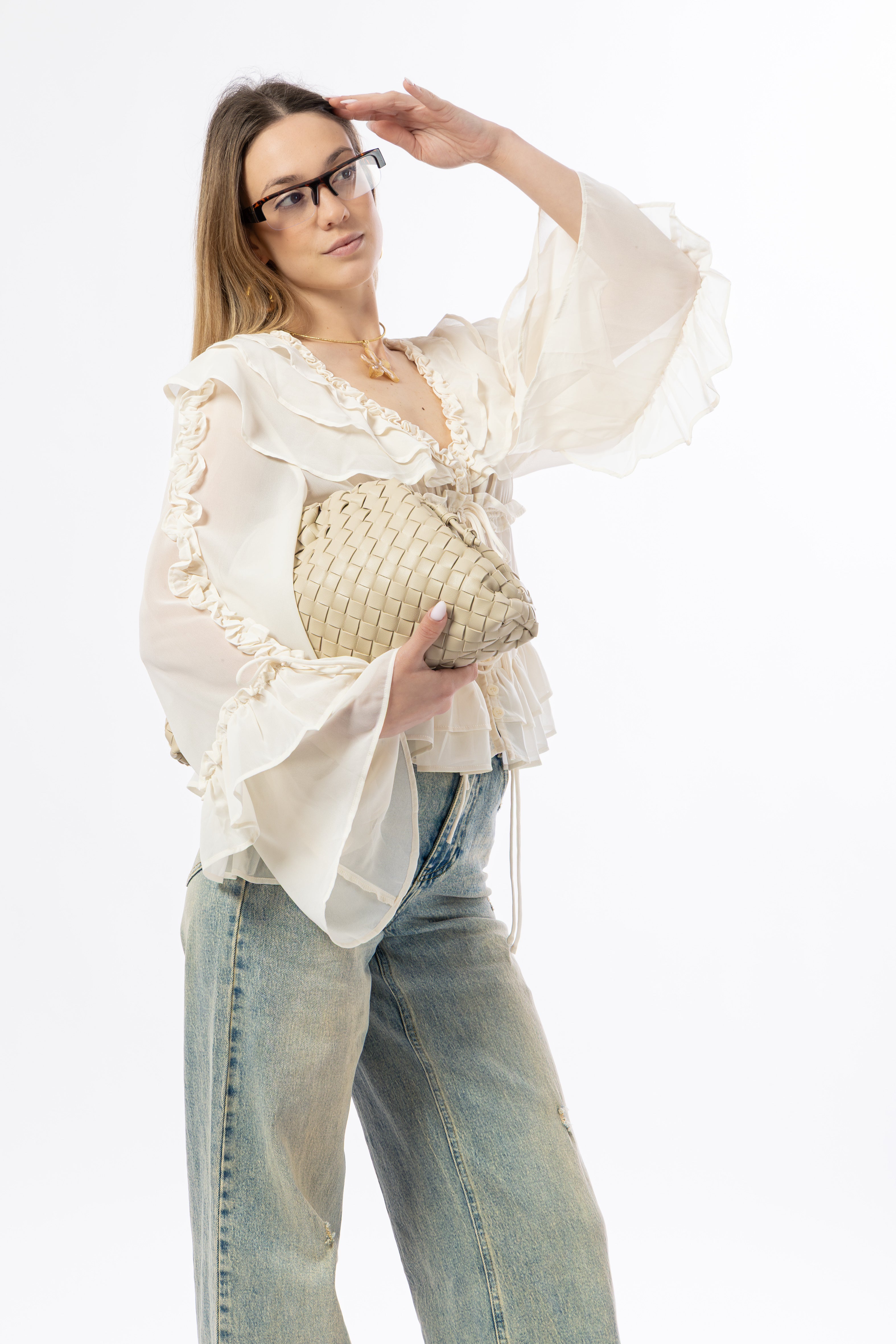 Blusa balze burro