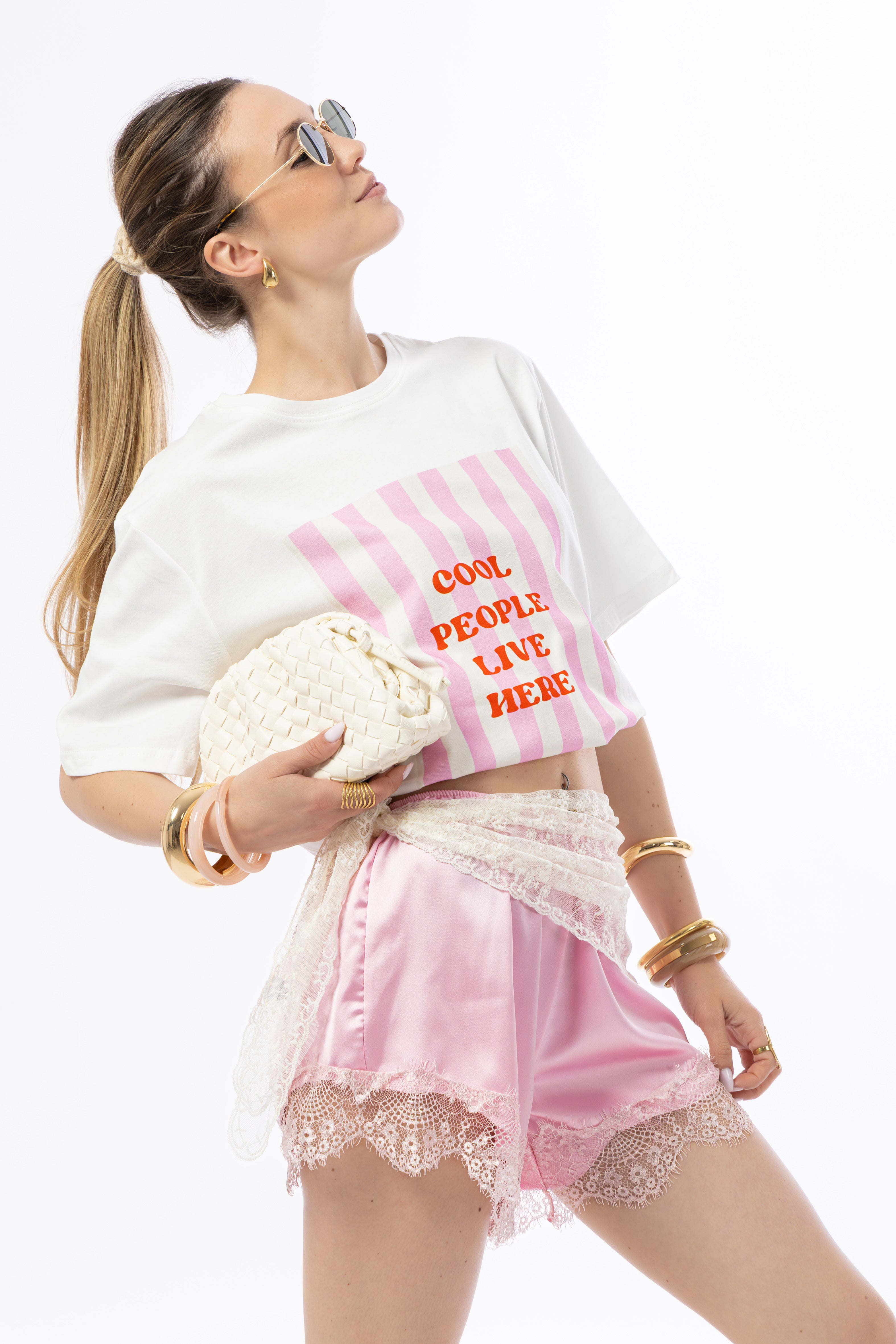 T-shirt over people