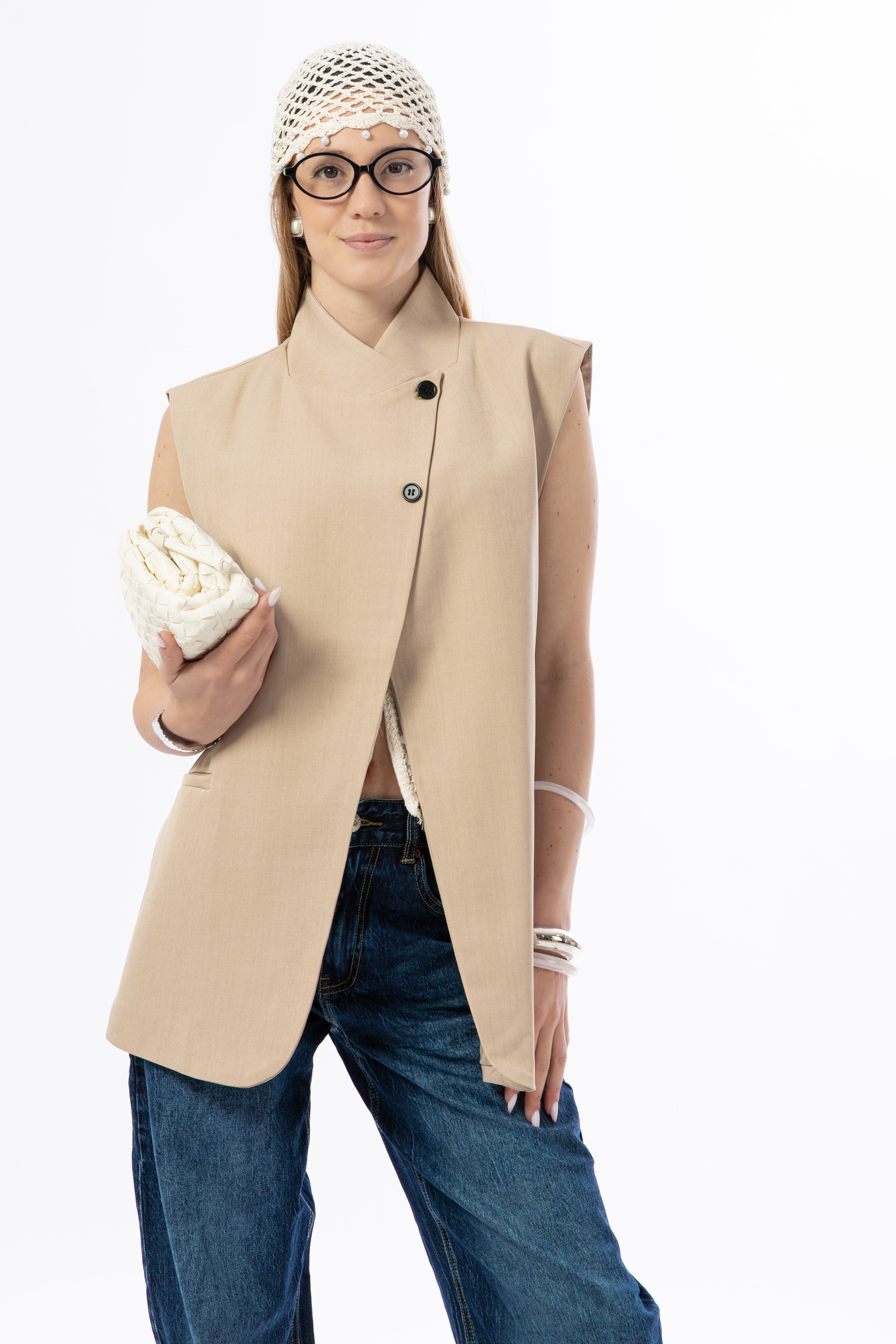 Gilet beige