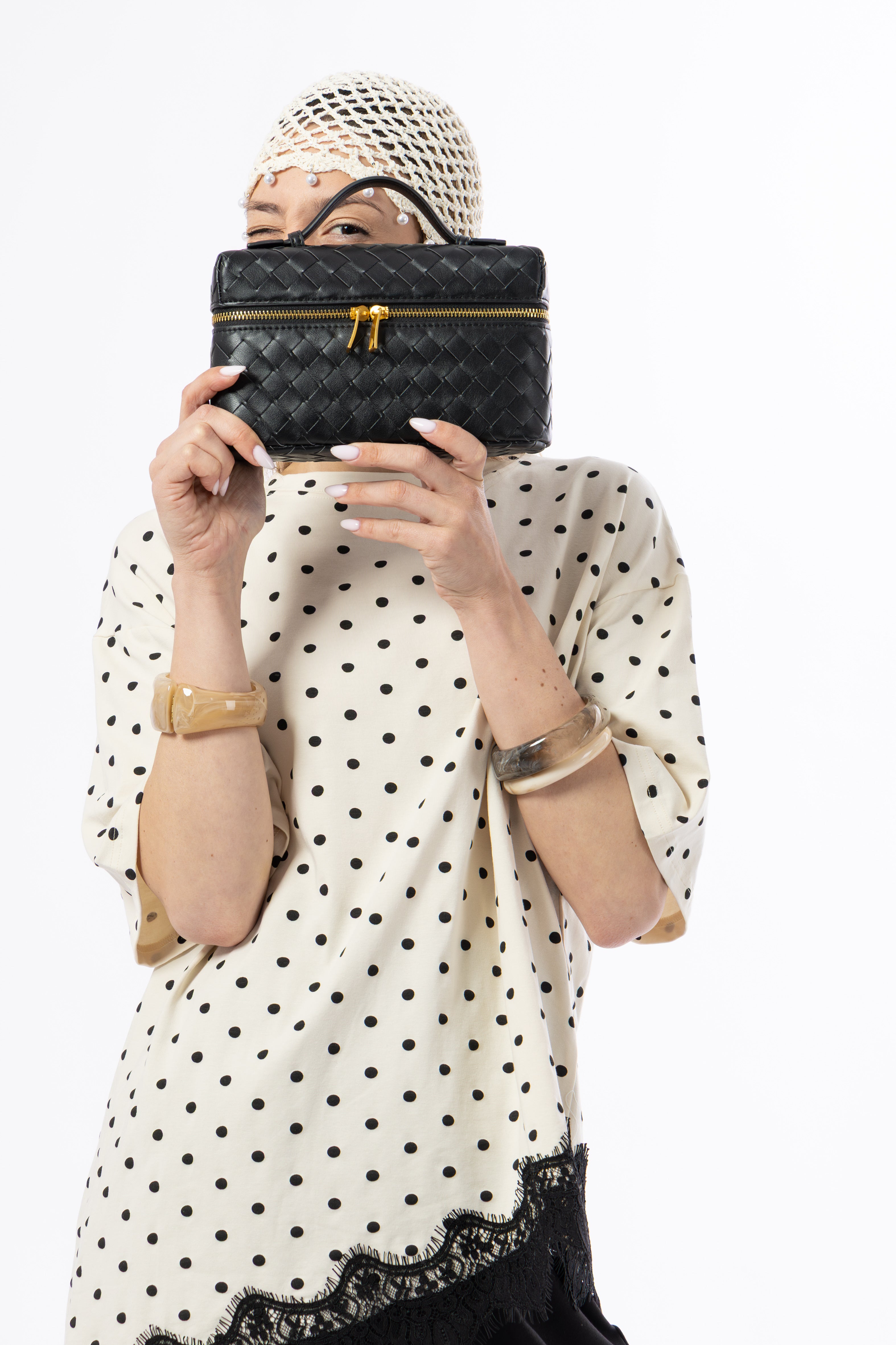 Borsa intrecciata Jessi