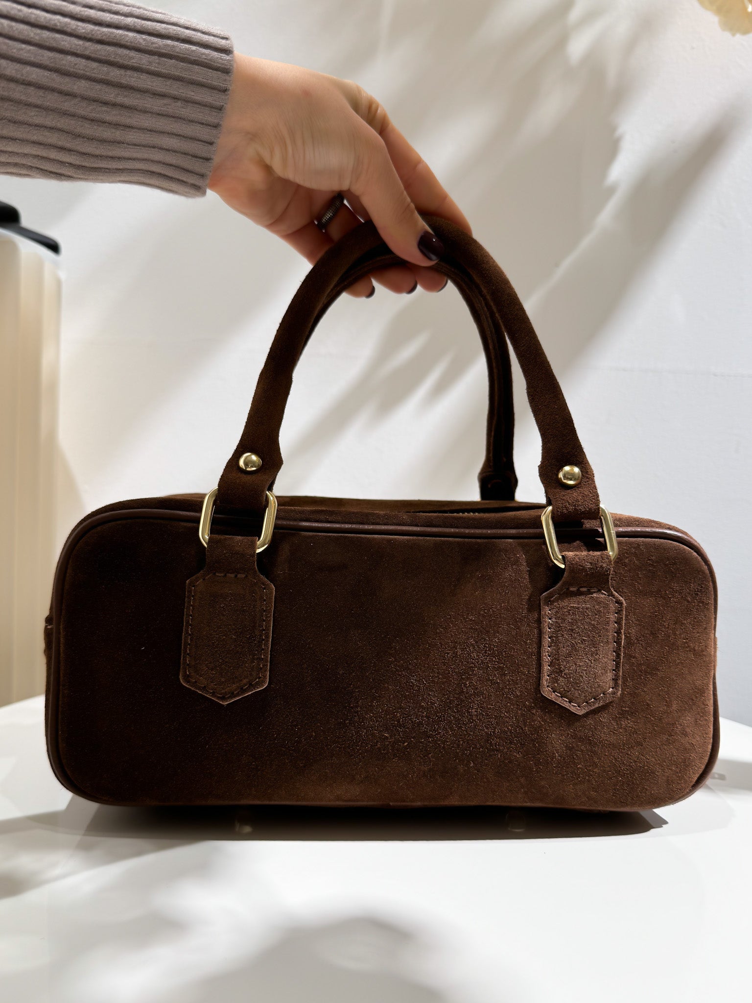 Borsa Nina in suede