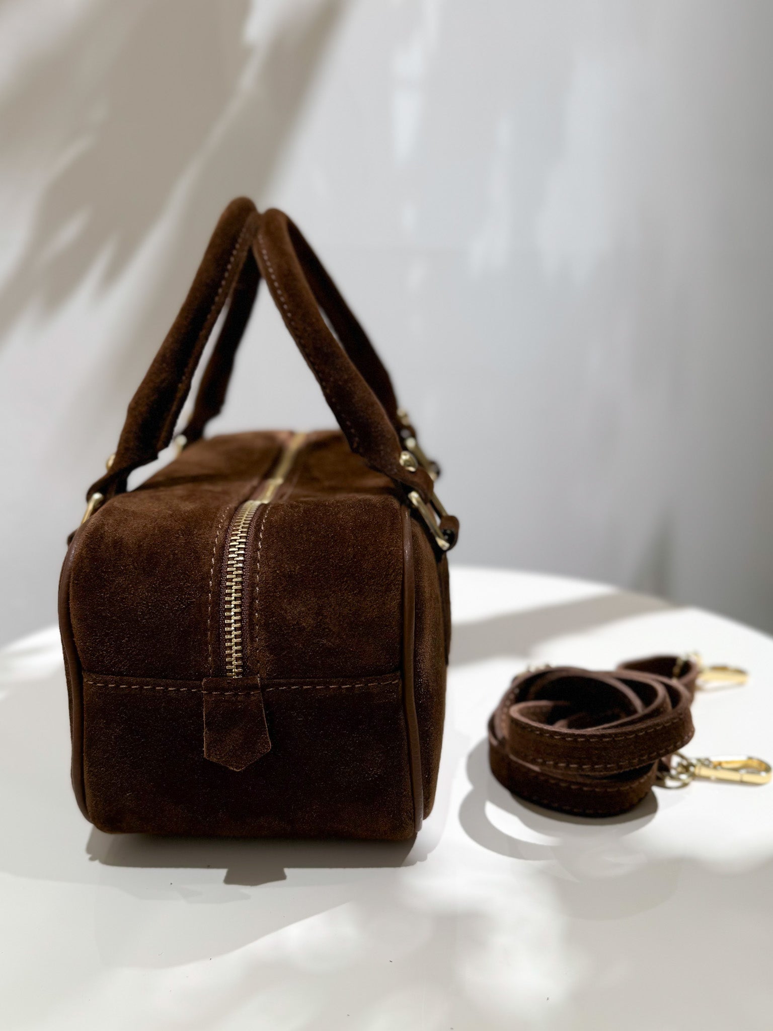 Borsa Nina in suede
