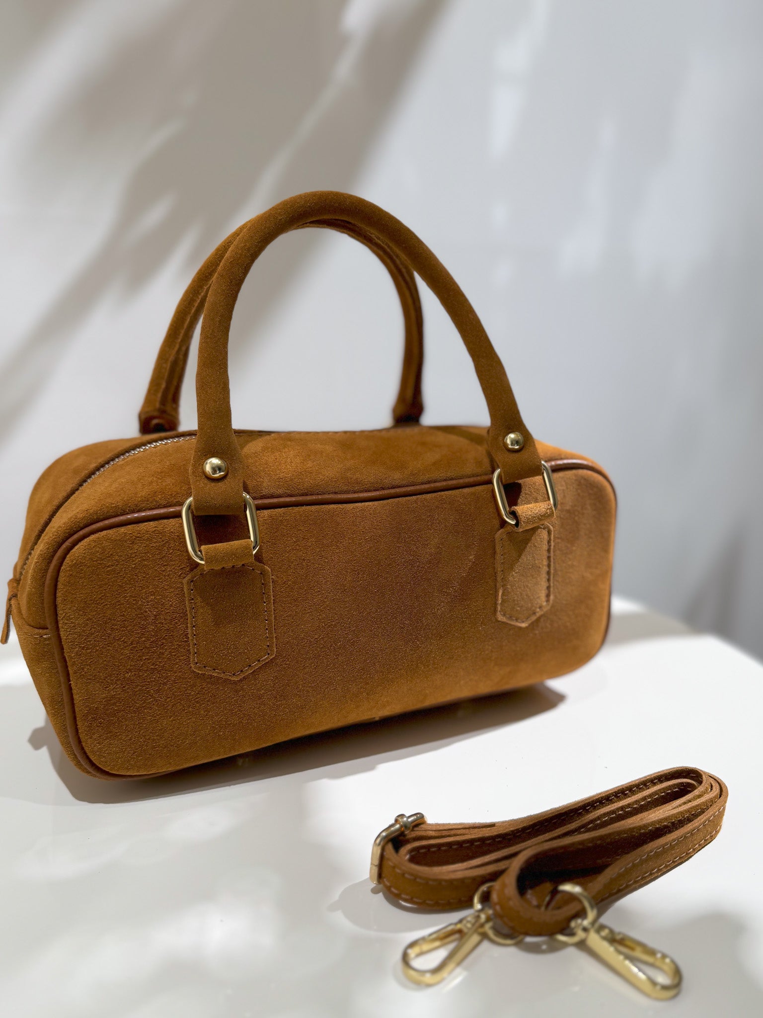 Borsa Nina in suede
