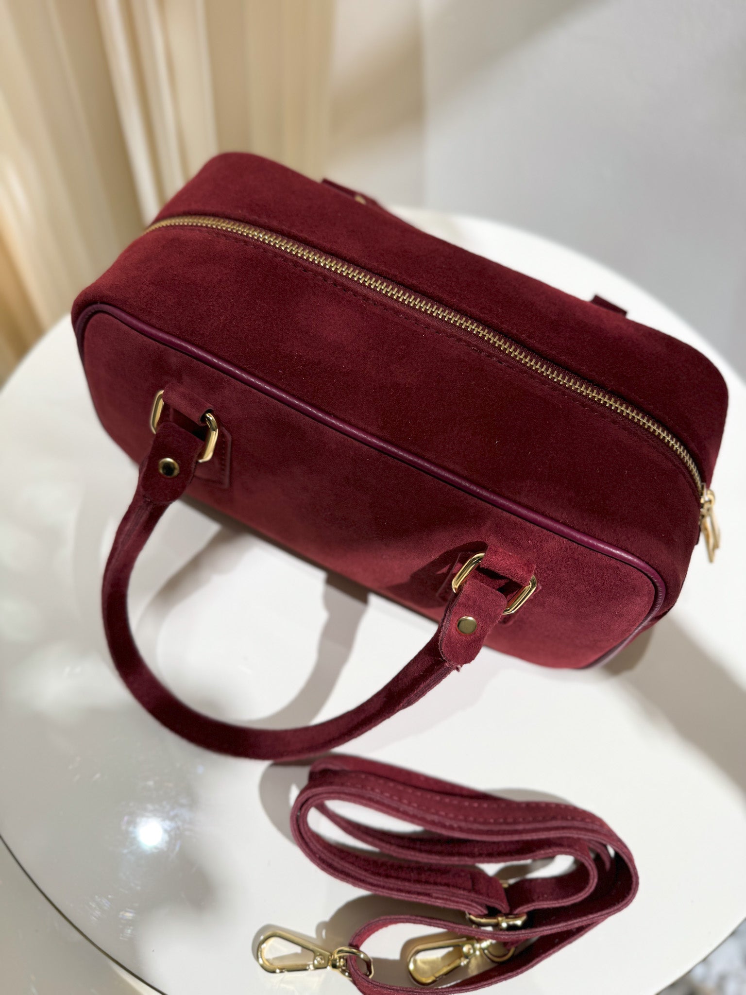 Borsa Nina in suede