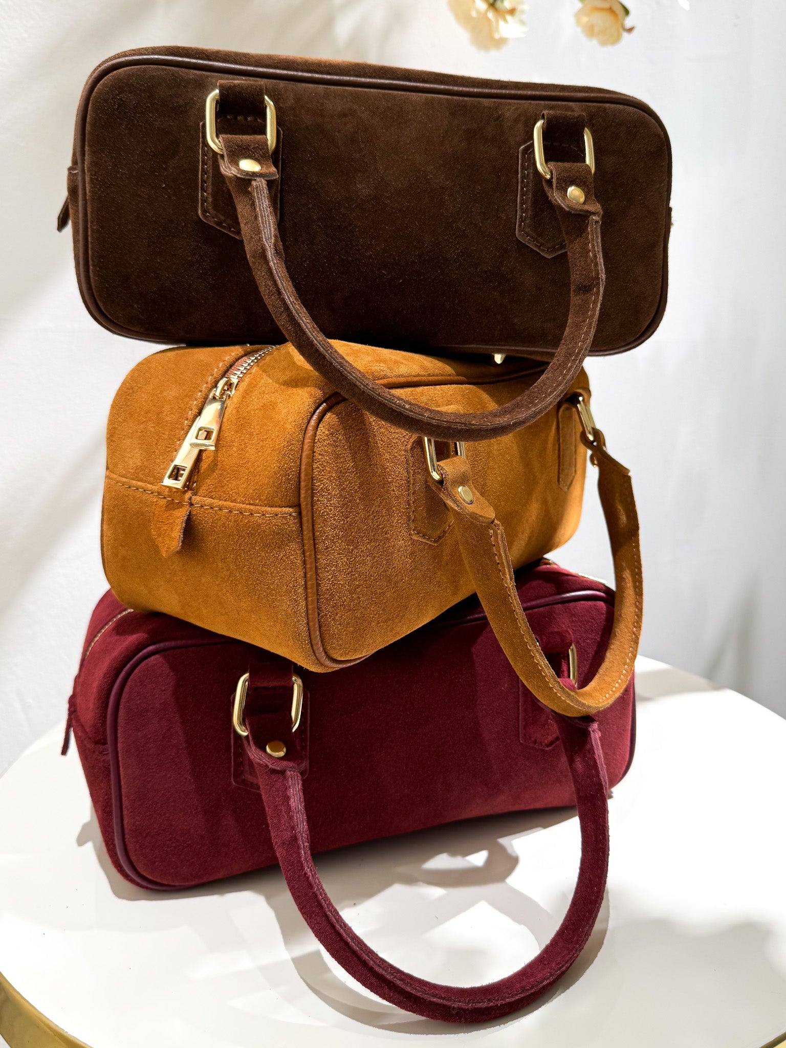 Borsa Nina in suede