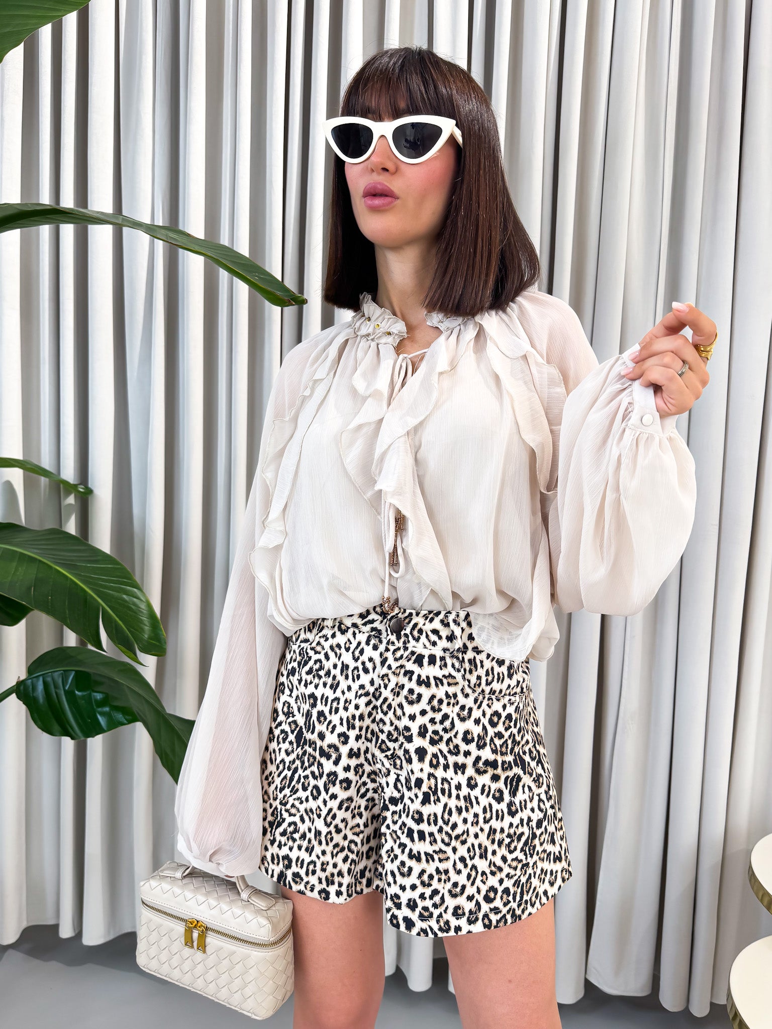 Blusa volant
