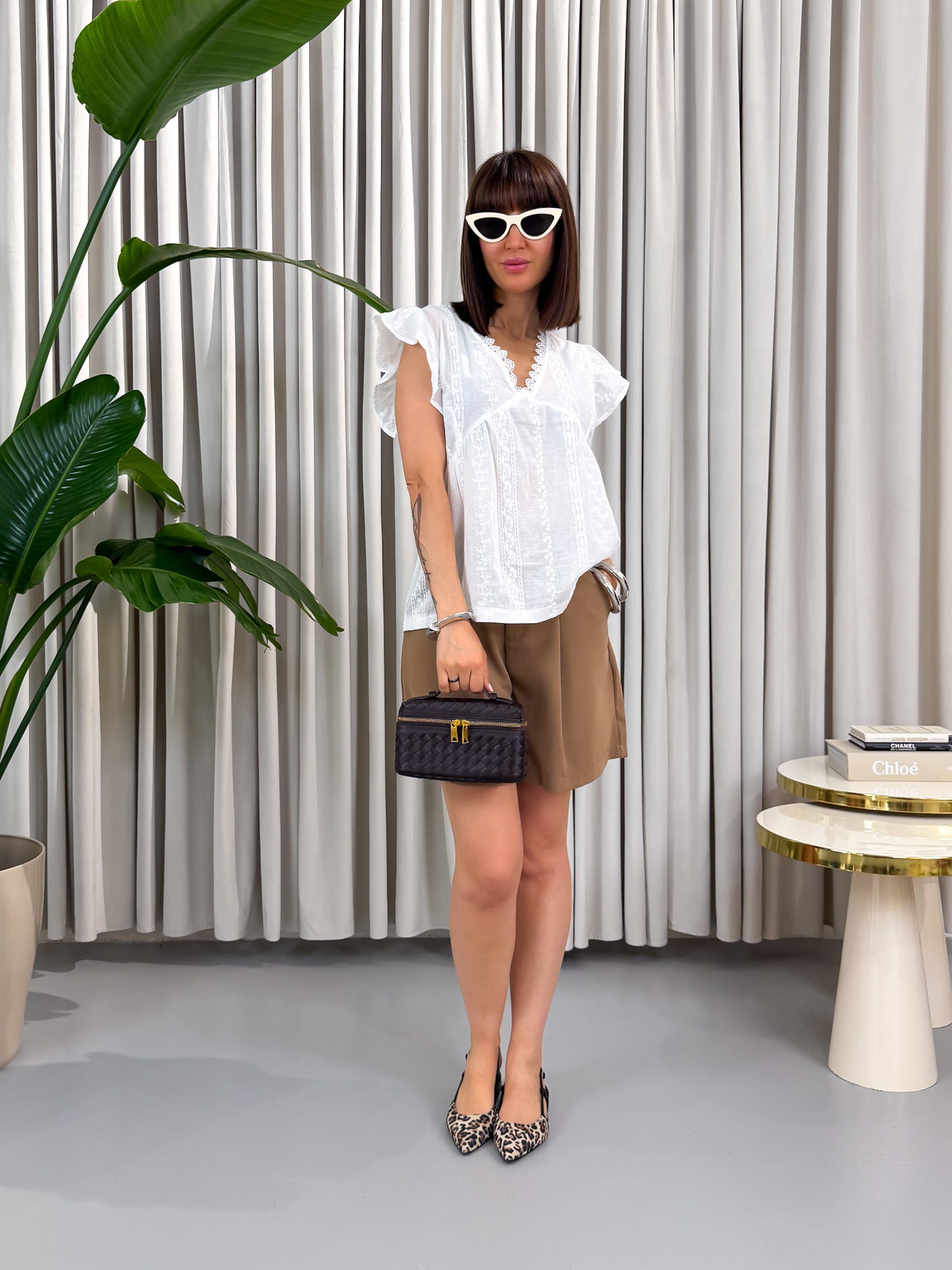 Blusa pizzo