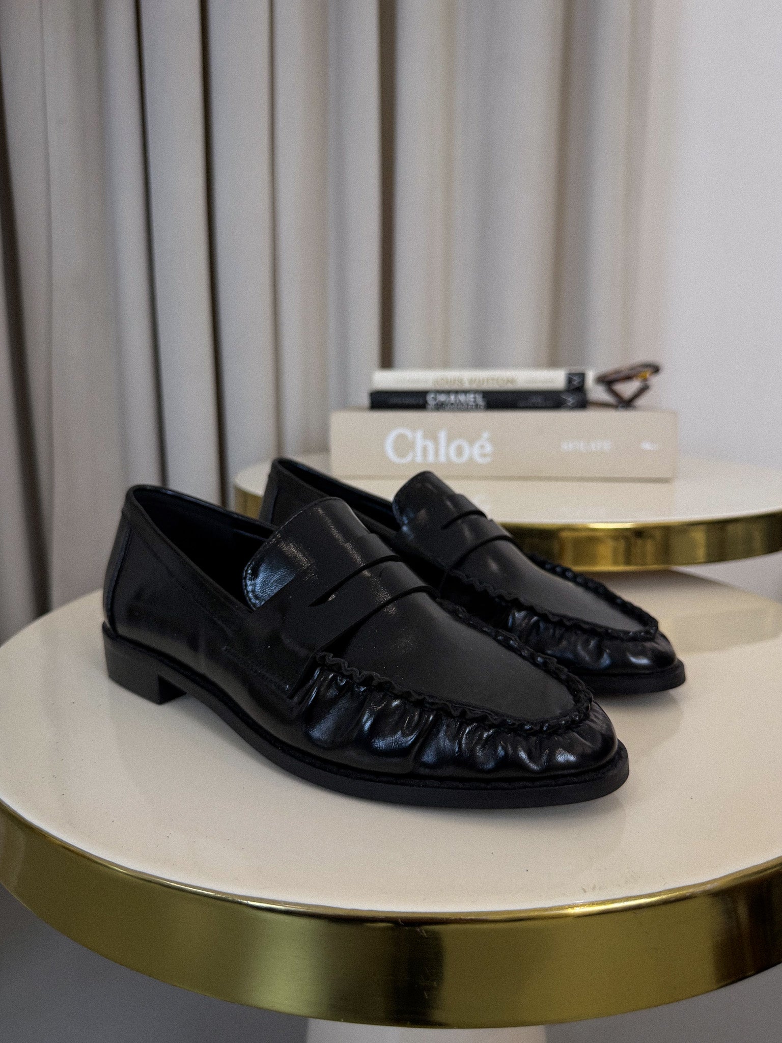 Mocassino simil pelle