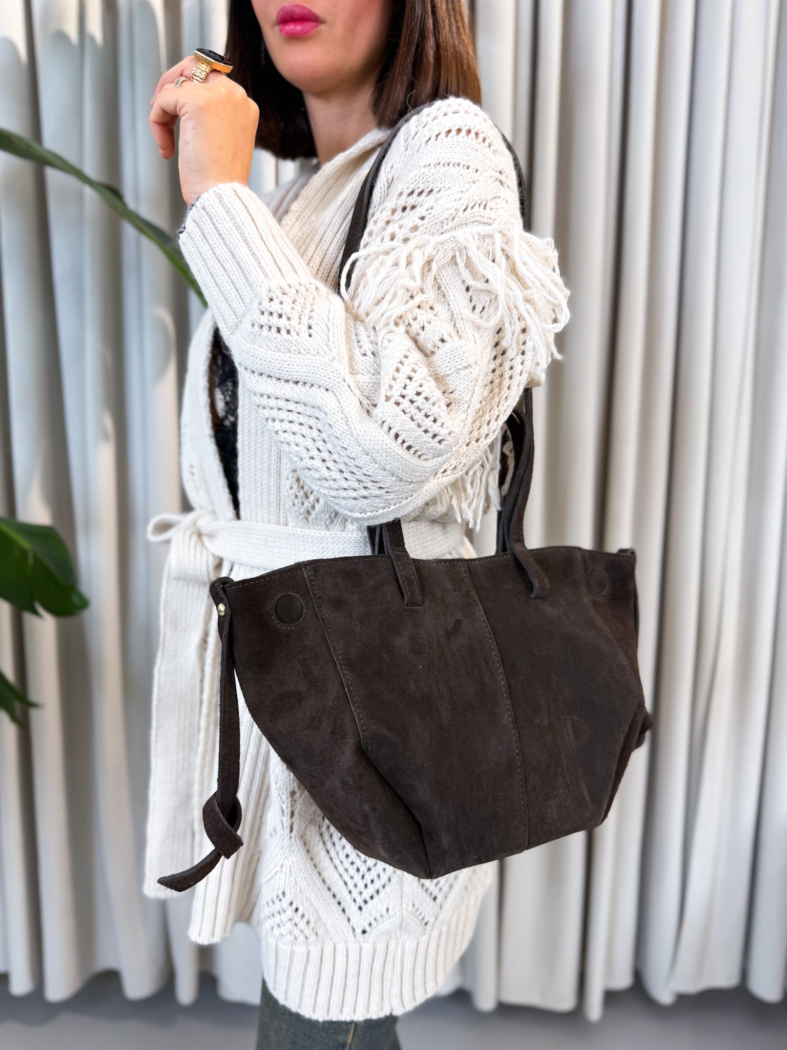 Borsa Alma cioccolato