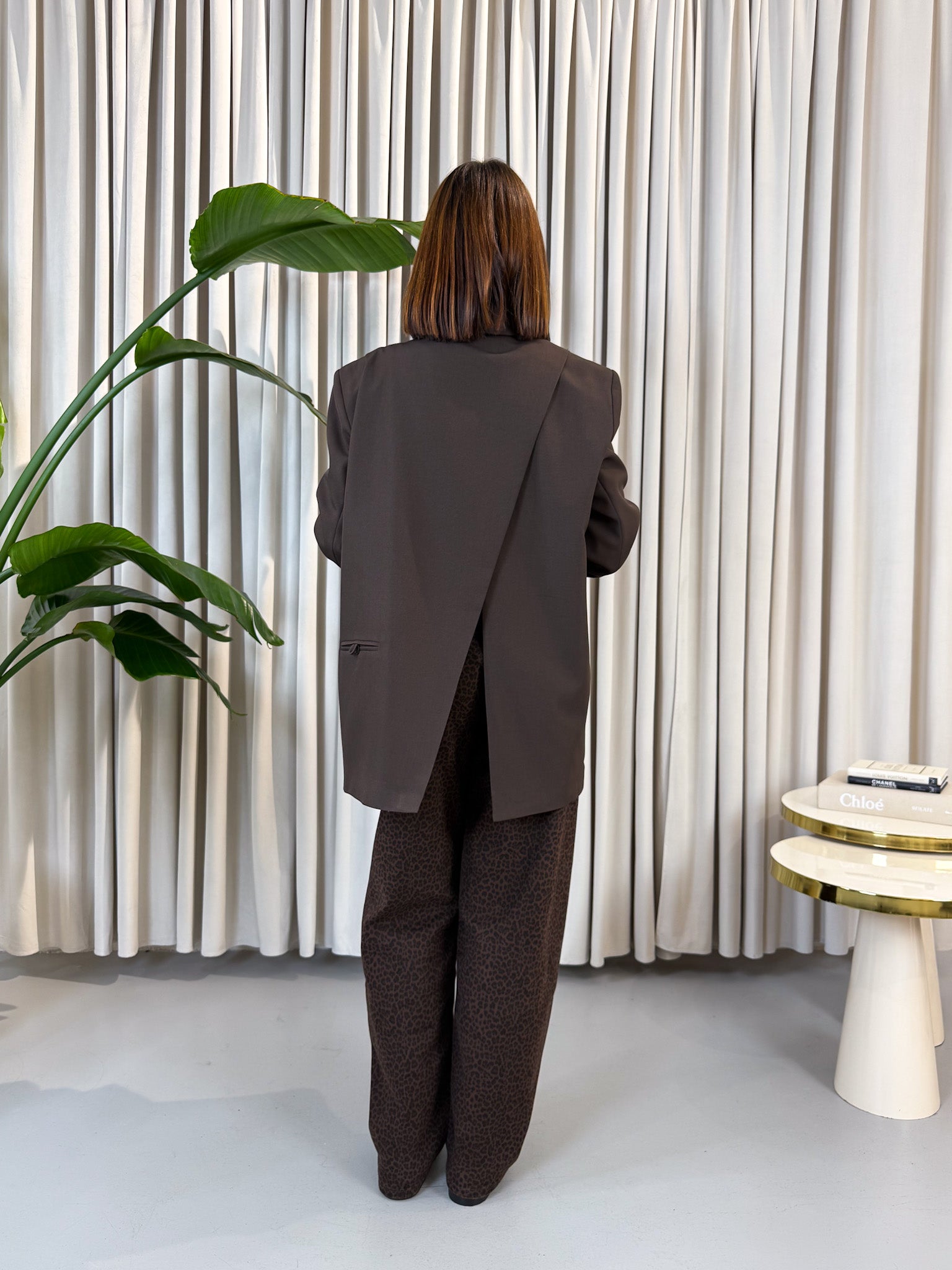 Blazer over cioccolato