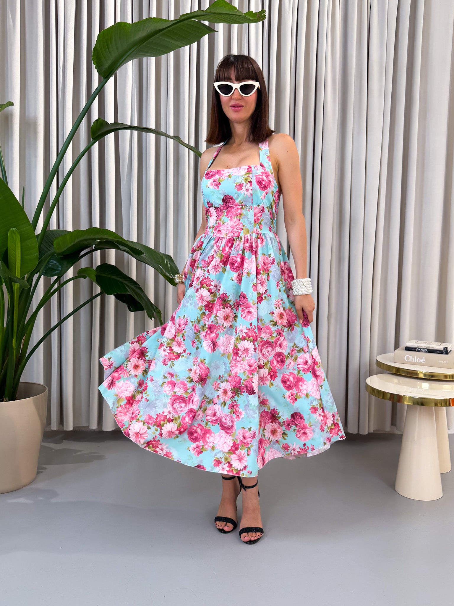 Abito midi Kristy