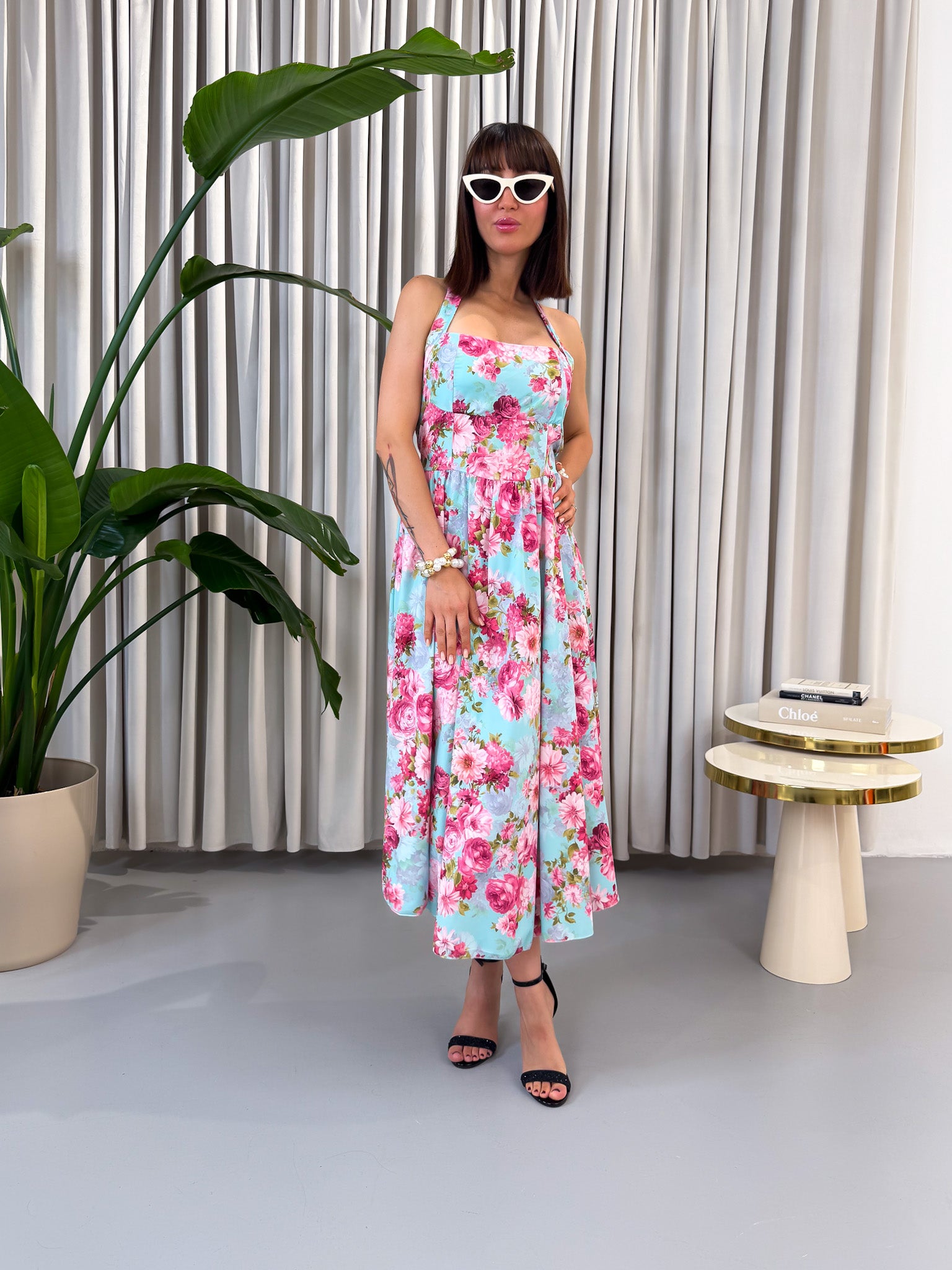 Abito midi Kristy