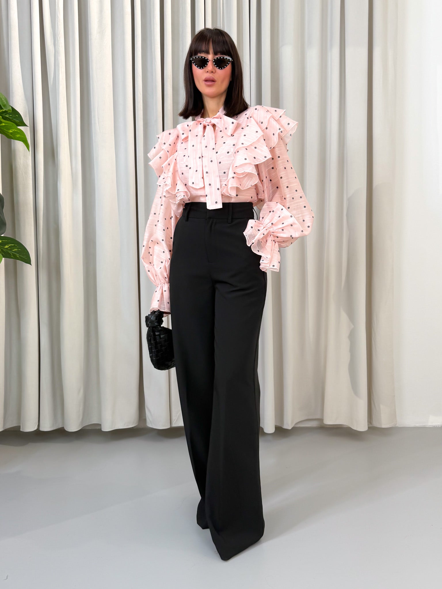 Pantalone sartoriale nero