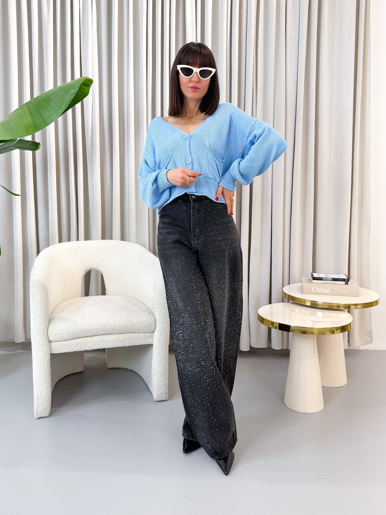 Cardigan corto